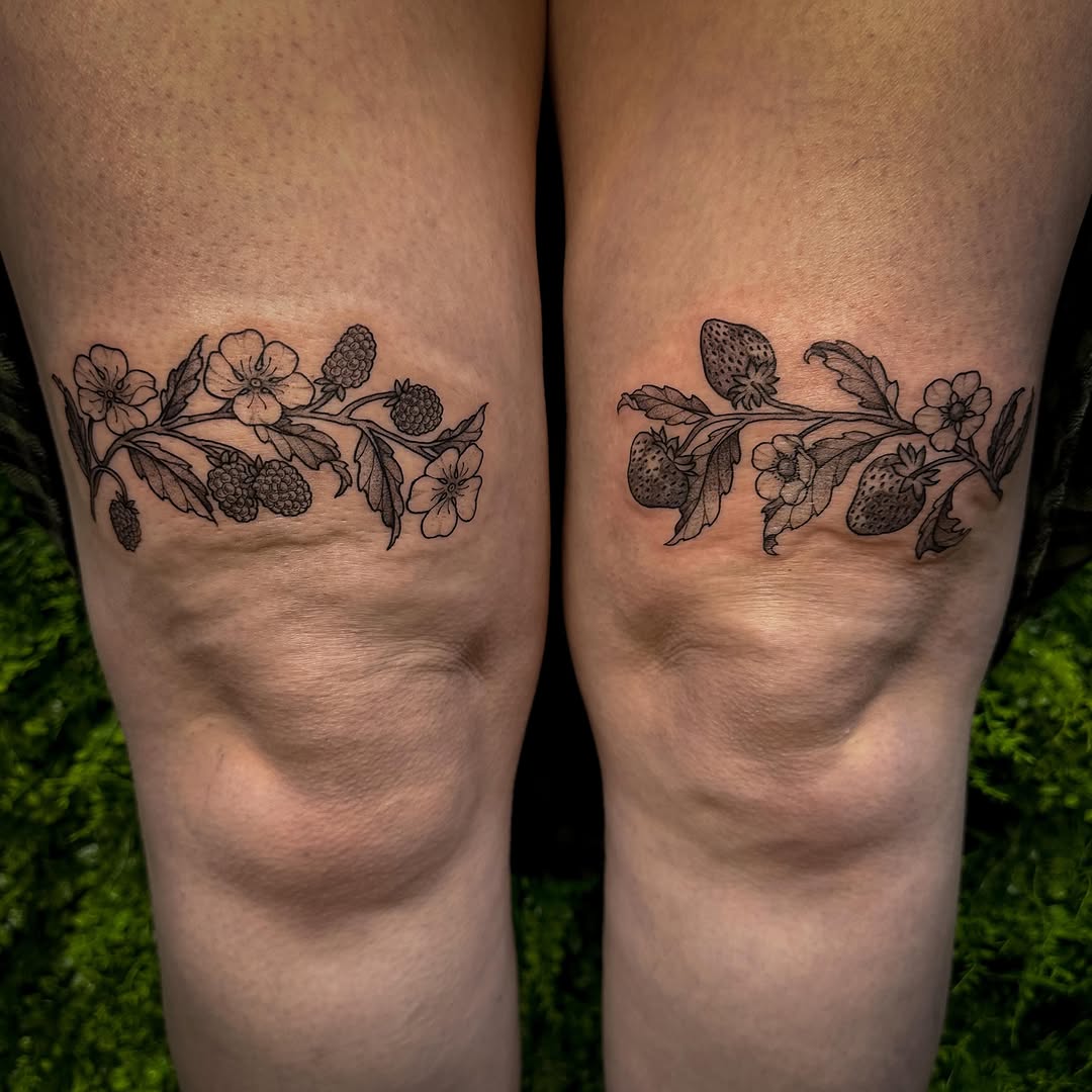 Tattoo by @rachtats — fine_line, black_and_grey