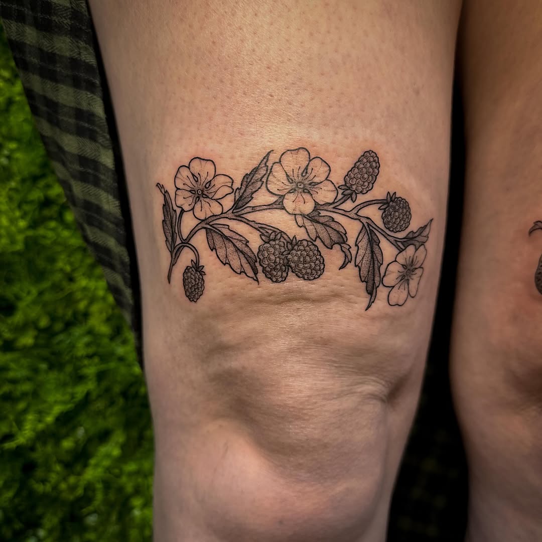 Tattoo by @rachtats — fine_line, black_and_grey