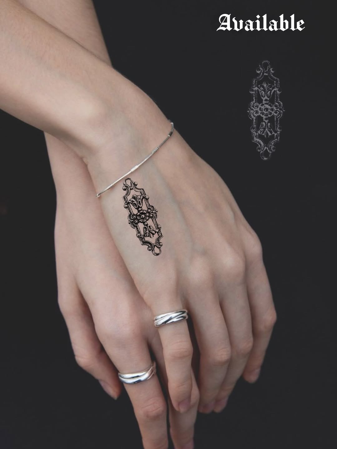 Tattoo by @sayhello.ink โ ornamental, fine_line