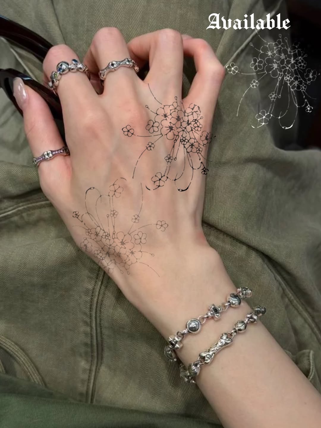 Tattoo by @sayhello.ink โ fine_line, dotwork