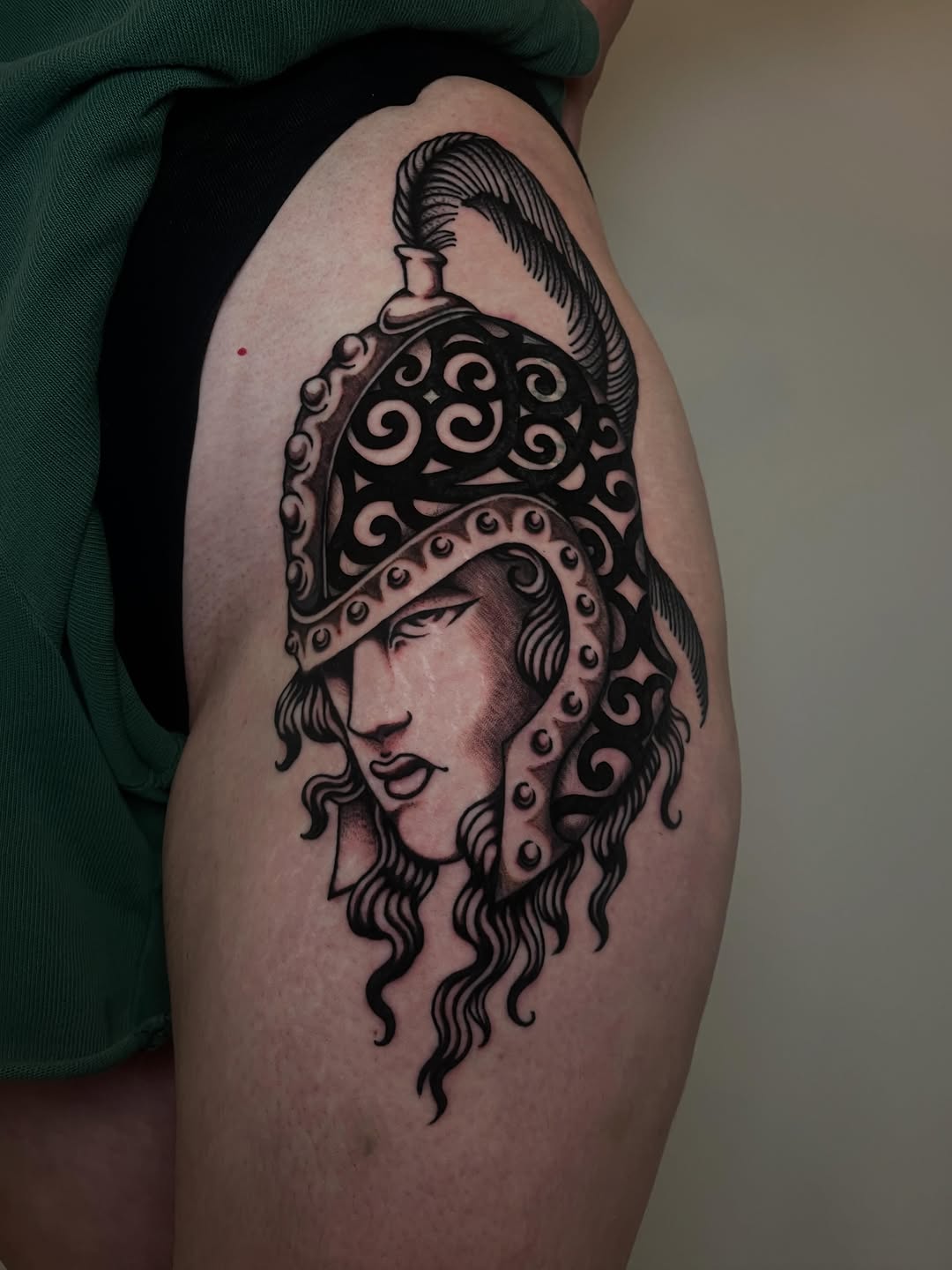 Tattoo by @miramtattoo — black_and_grey, realism