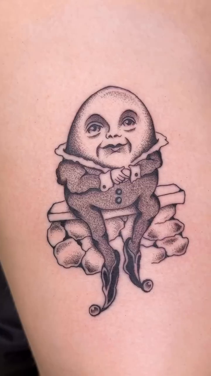 Tattoo by @rinoski.tattoo — illustrative, black_and_grey