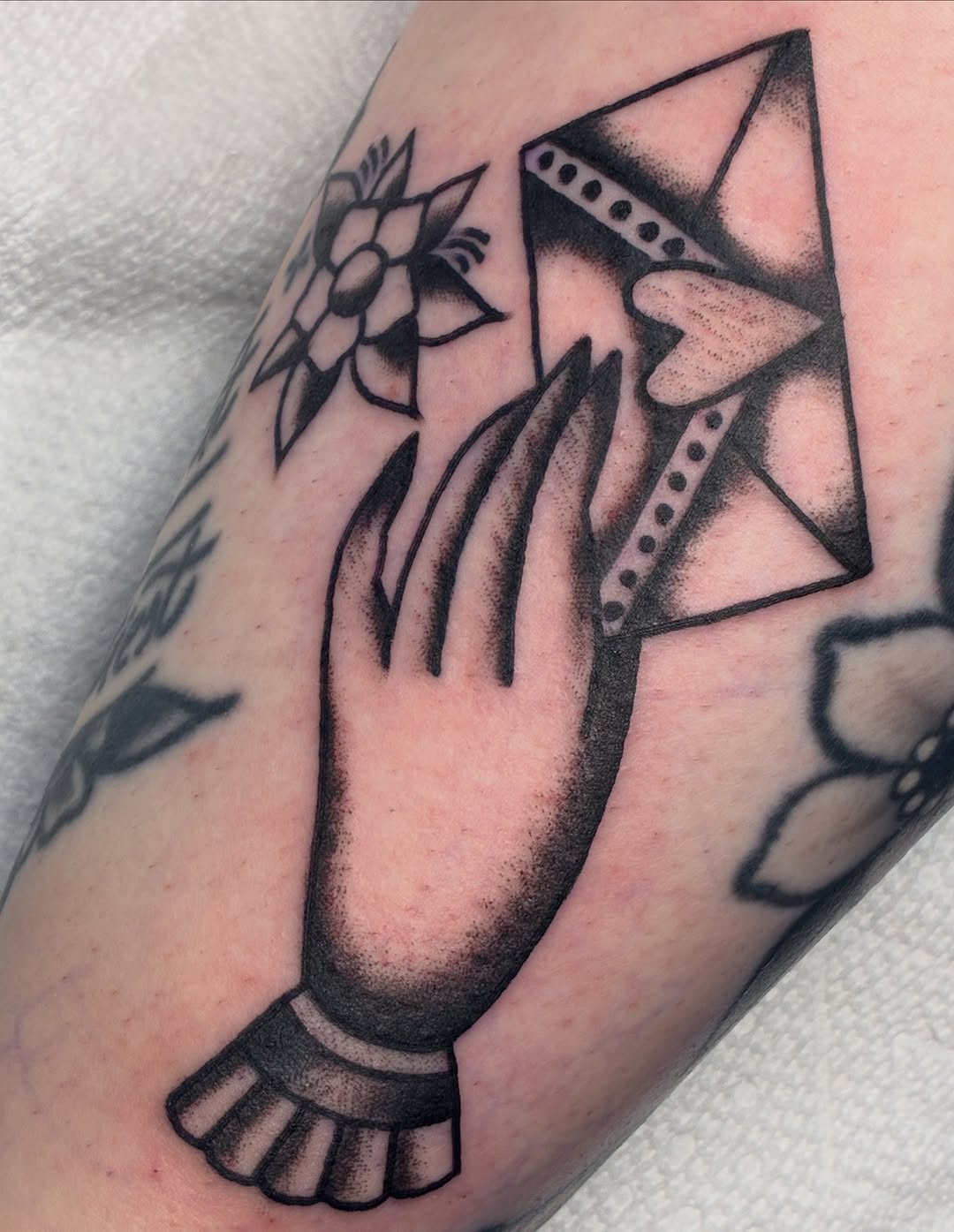 Tattoo by @dirtnaptattoos — american_traditional, illustrative