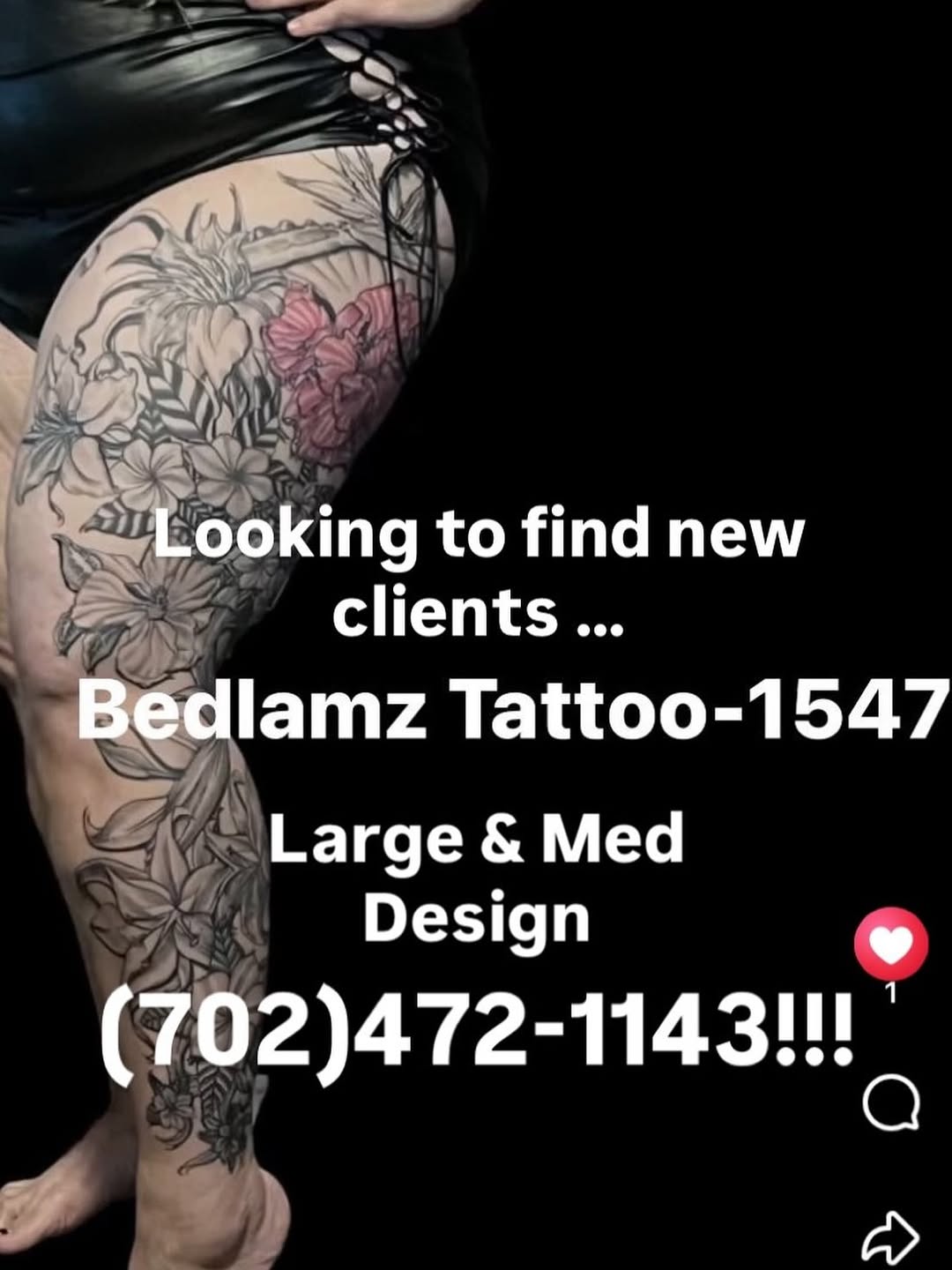 Tattoo by @bedlamz1547tattoo_ — black_and_grey, illustrative
