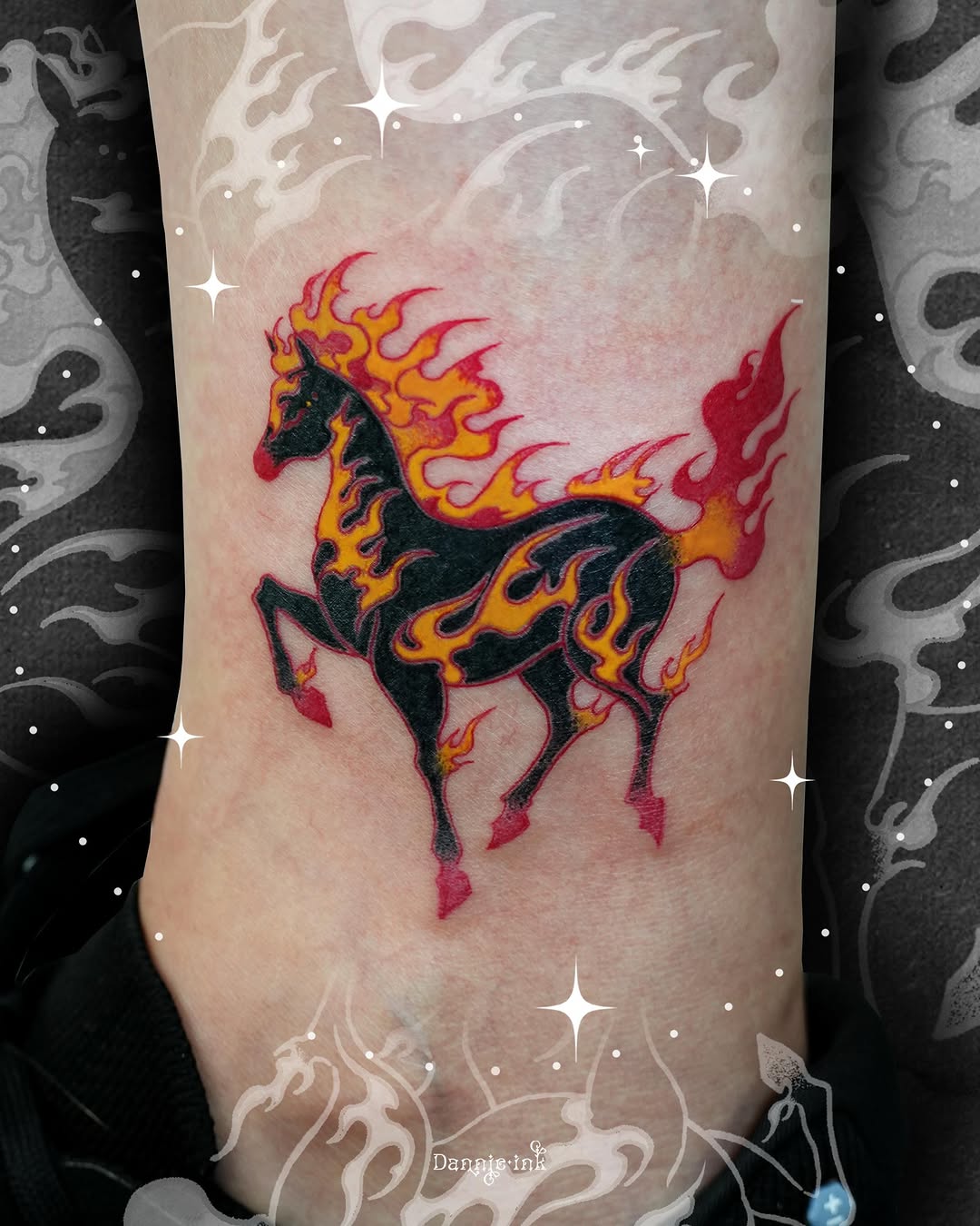 Tattoo by @black.chocol — neo_traditional, blackwork