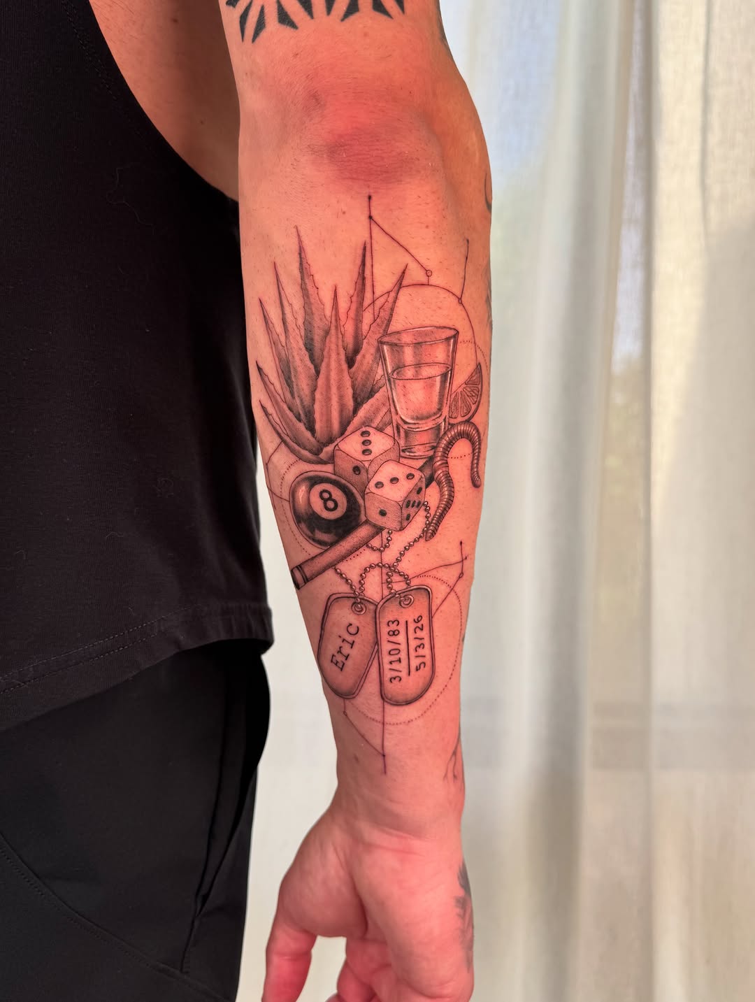 Tattoo by @truett_ink — black_and_grey, realism
