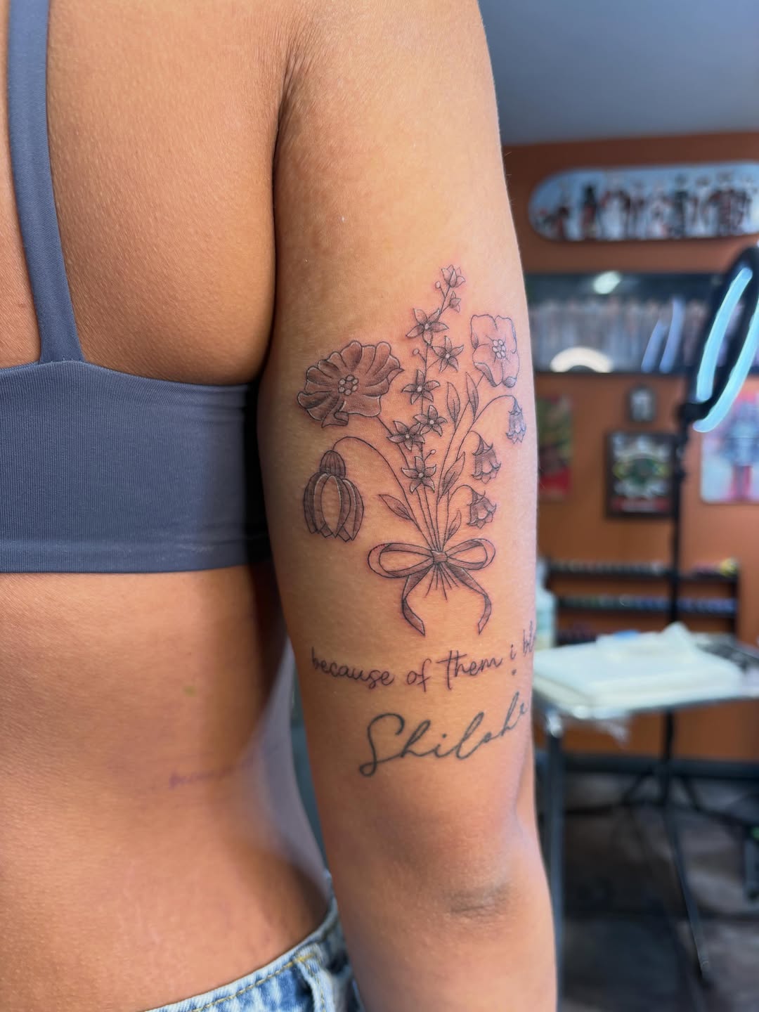 Tattoo by @alanaktatts — fine_line, lettering_script