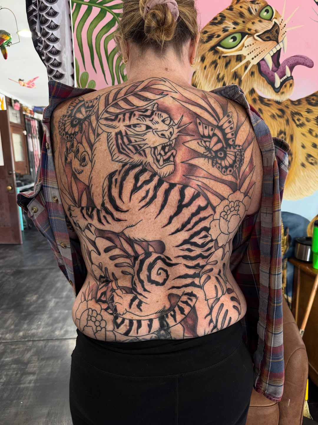 Tattoo by @medea.tattooer — japanese_irezumi, black_and_grey
