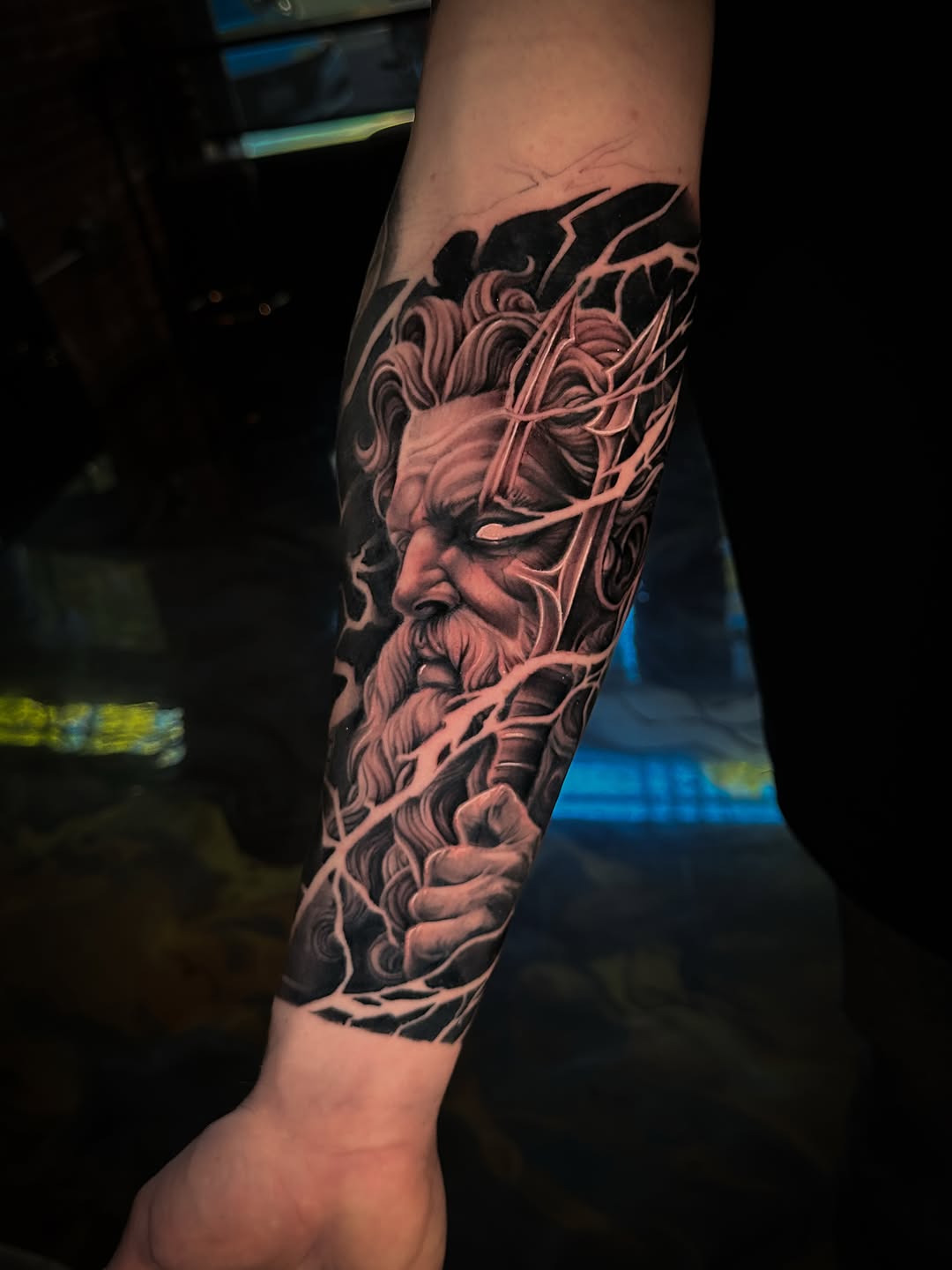 Tattoo work at Middle Tennessee Tattoo Expo 2026
