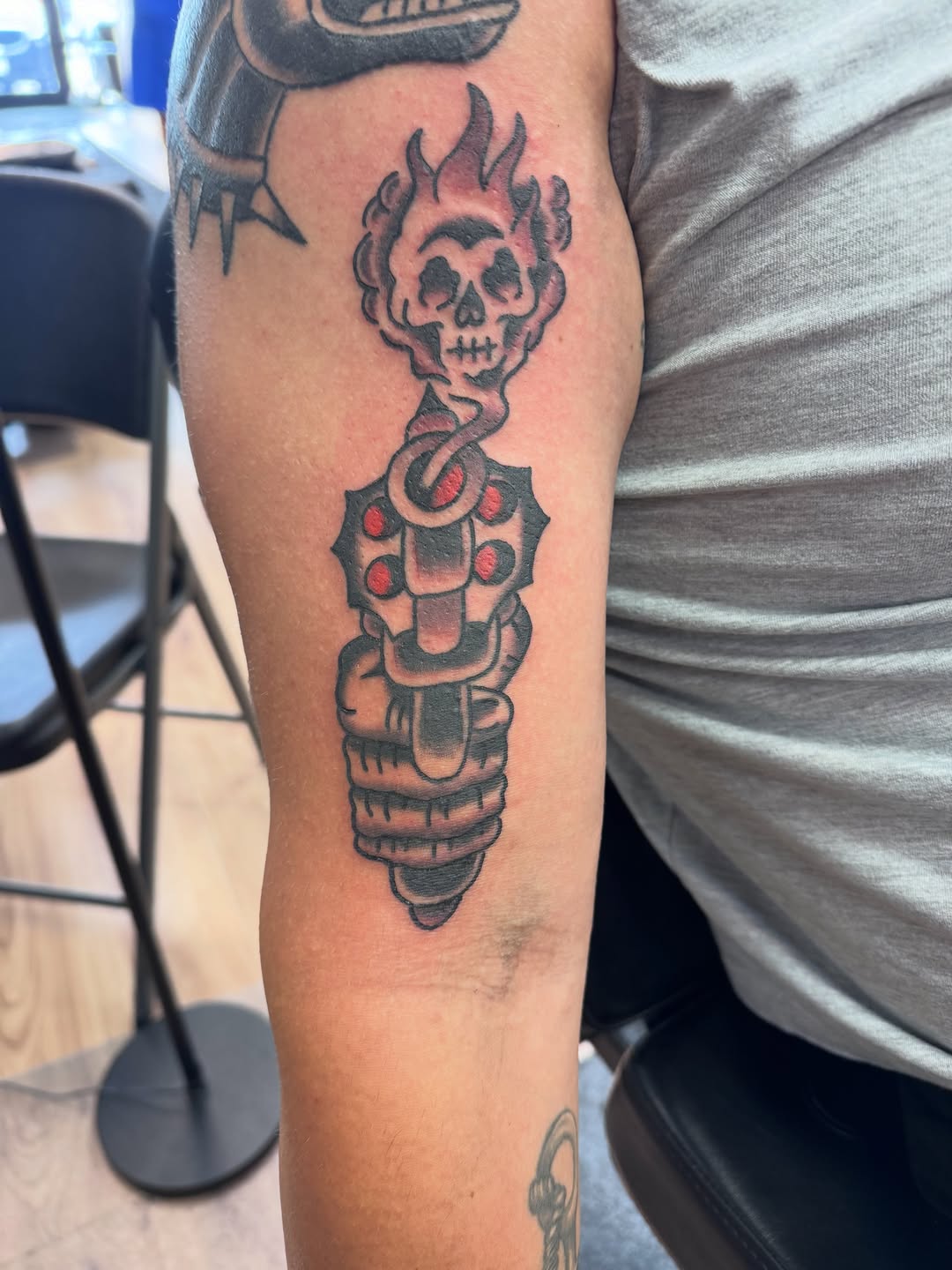 Tattoo by @justchaptattoos — american_traditional