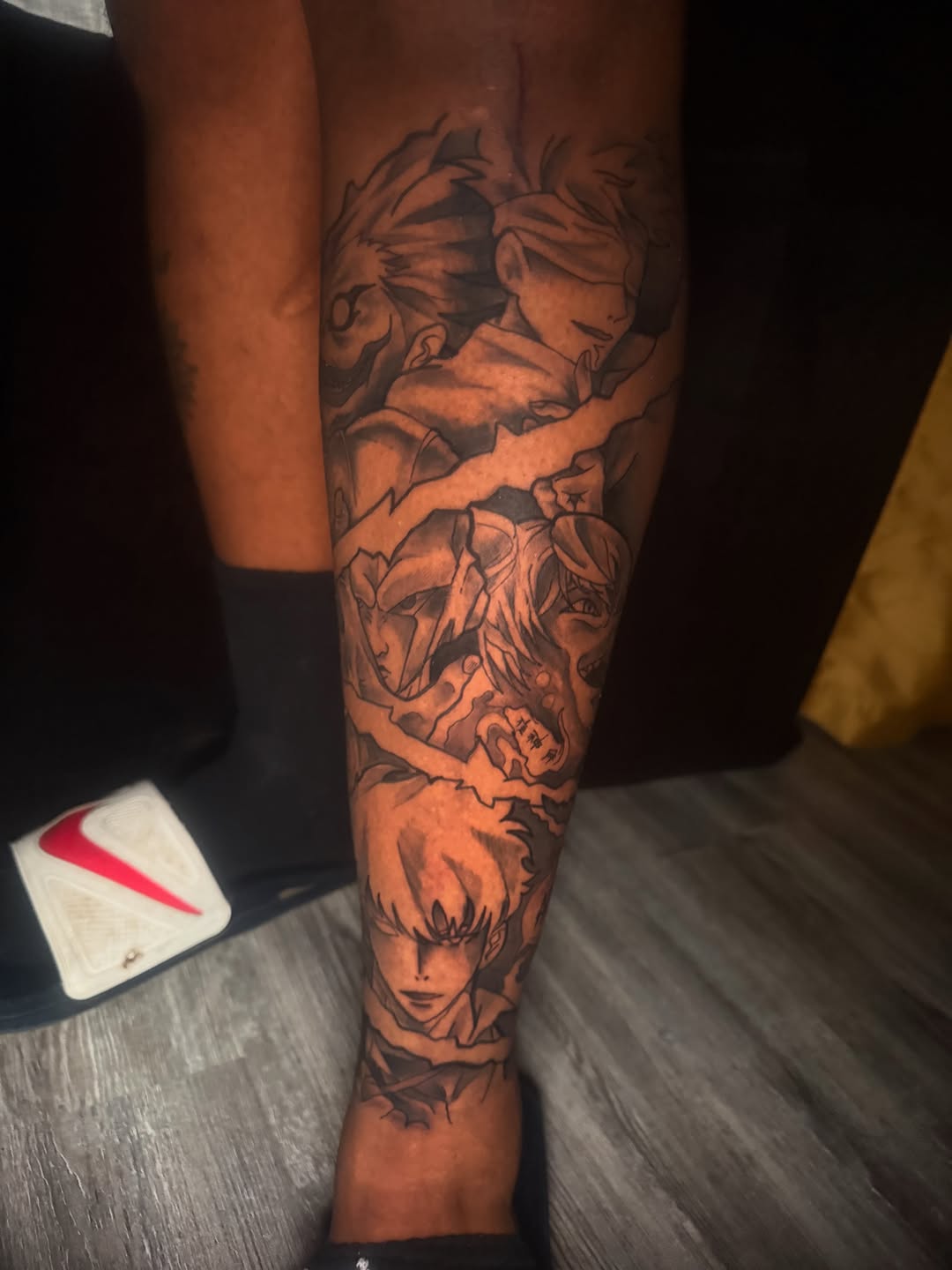 Tattoo by @skunk_punk_ink — anime