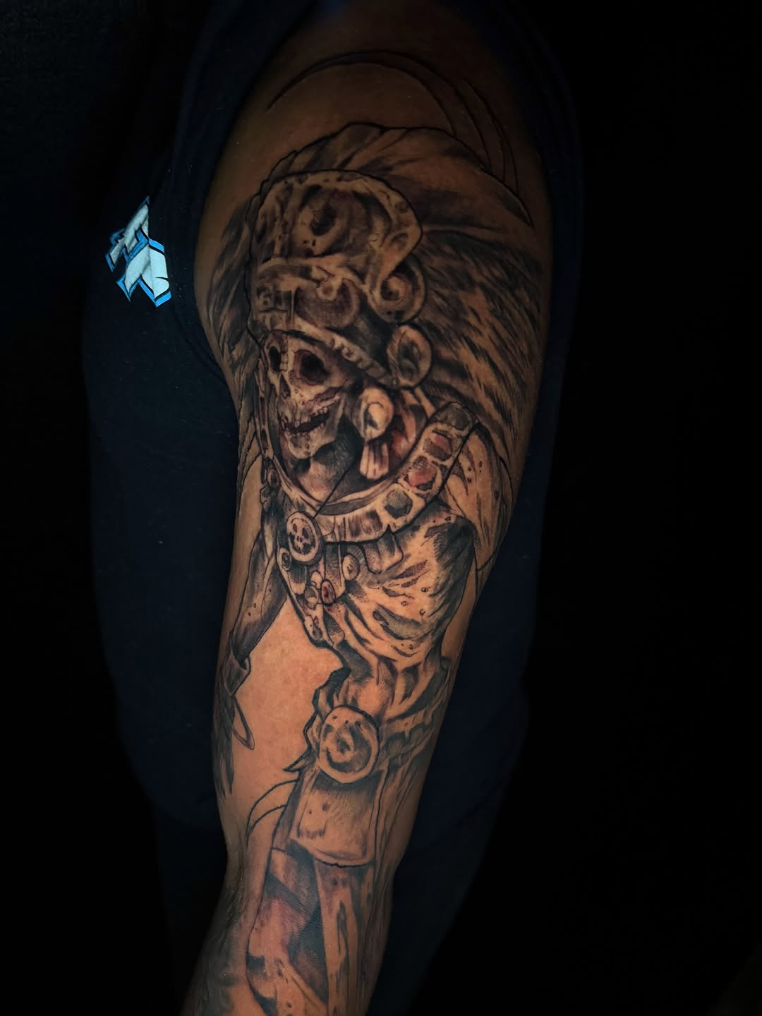 Tattoo by @skunk_punk_ink — black_and_grey, realism