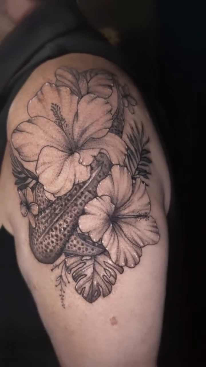 Tattoo by @ajollytattoo โ black_and_grey, realism