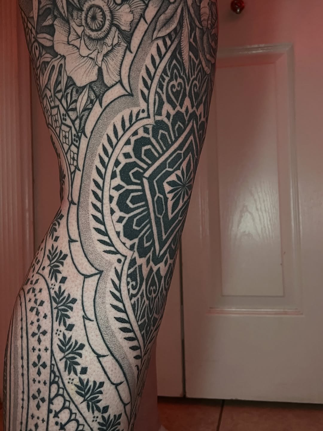 Tattoo by @natasha_schmidt_art — blackwork, ornamental