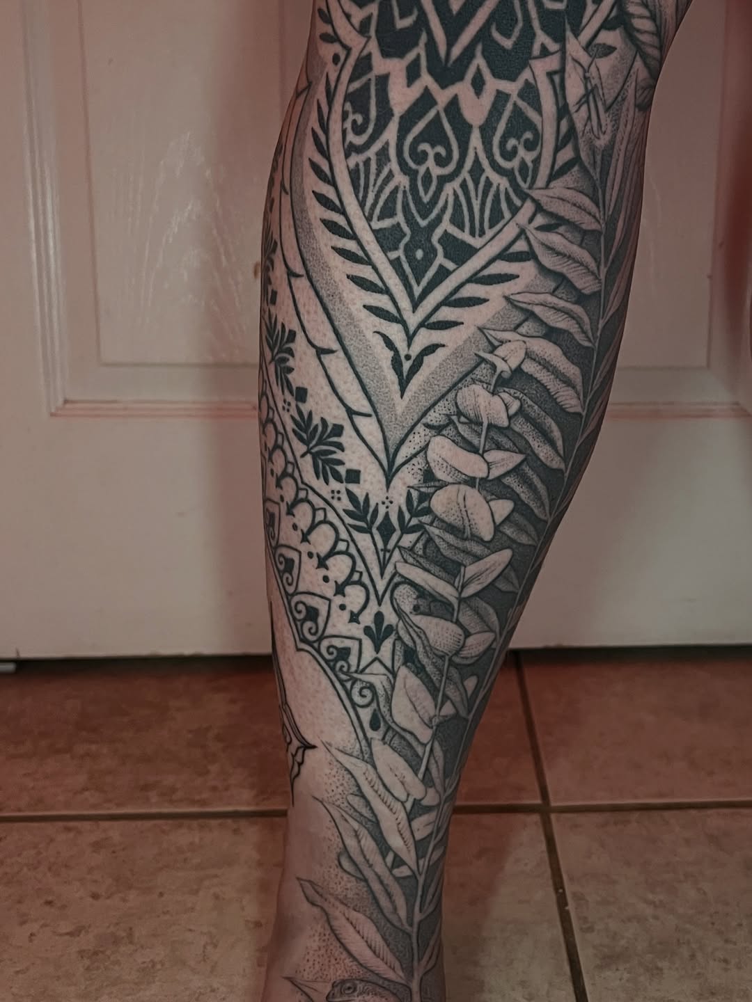Tattoo by @natasha_schmidt_art — blackwork, illustrative