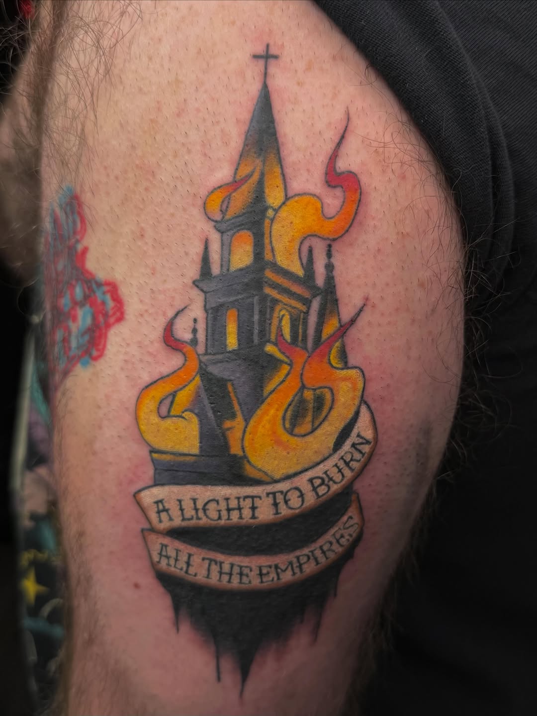 Tattoo by @mirkwood.ink — american_traditional, illustrative