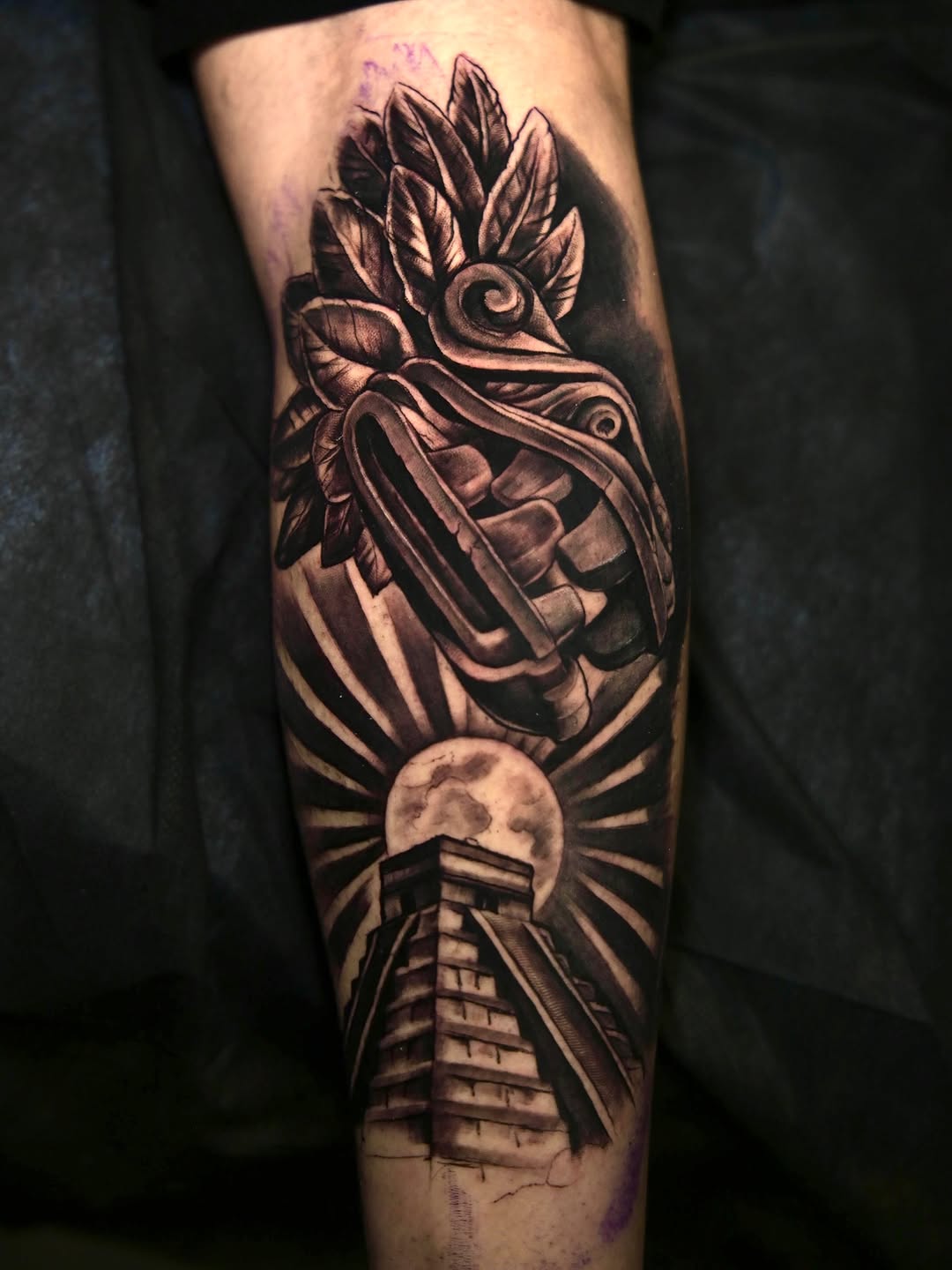 Tattoo by @arenastattoo — realism, black_and_grey