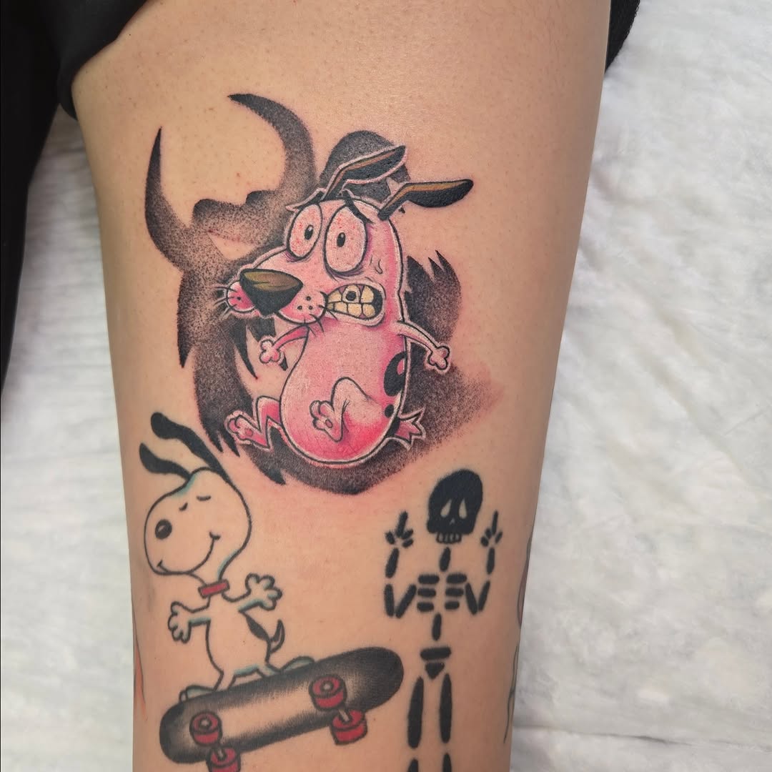 Tattoo by @tattoos_by_angiiee — new_school, anime
