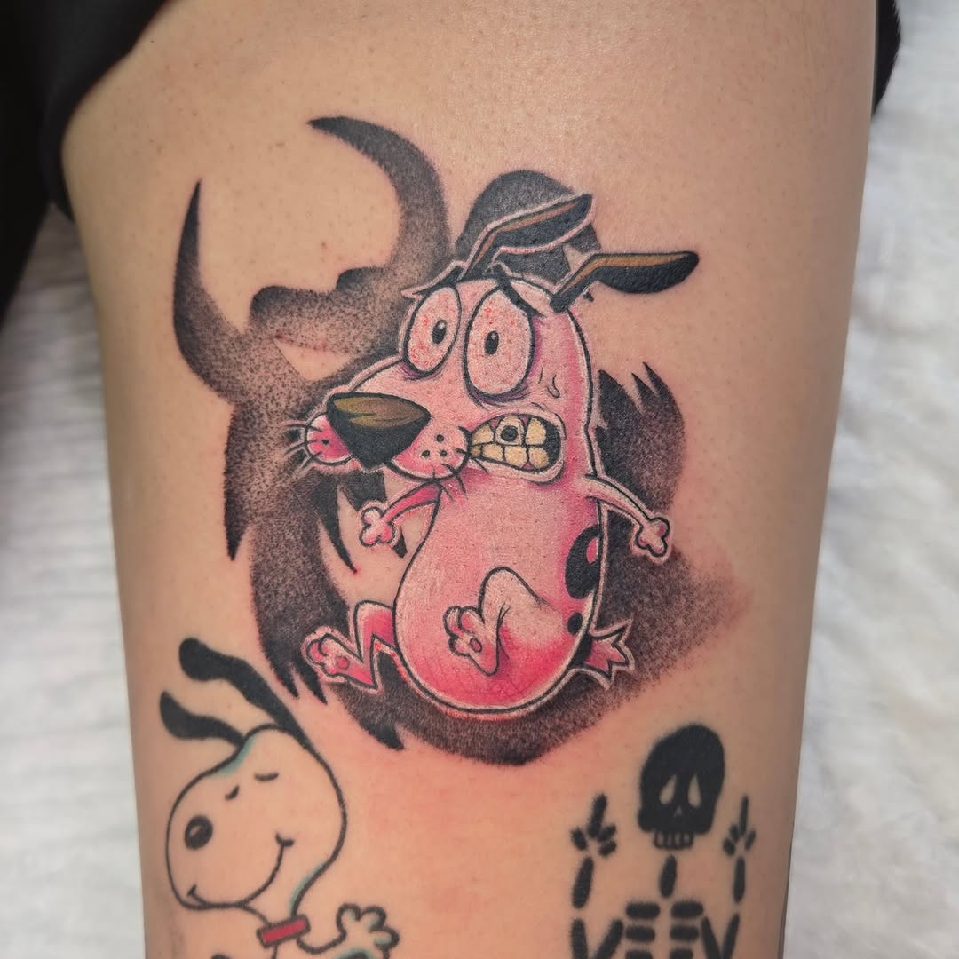Tattoo by @tattoos_by_angiiee — new_school, anime