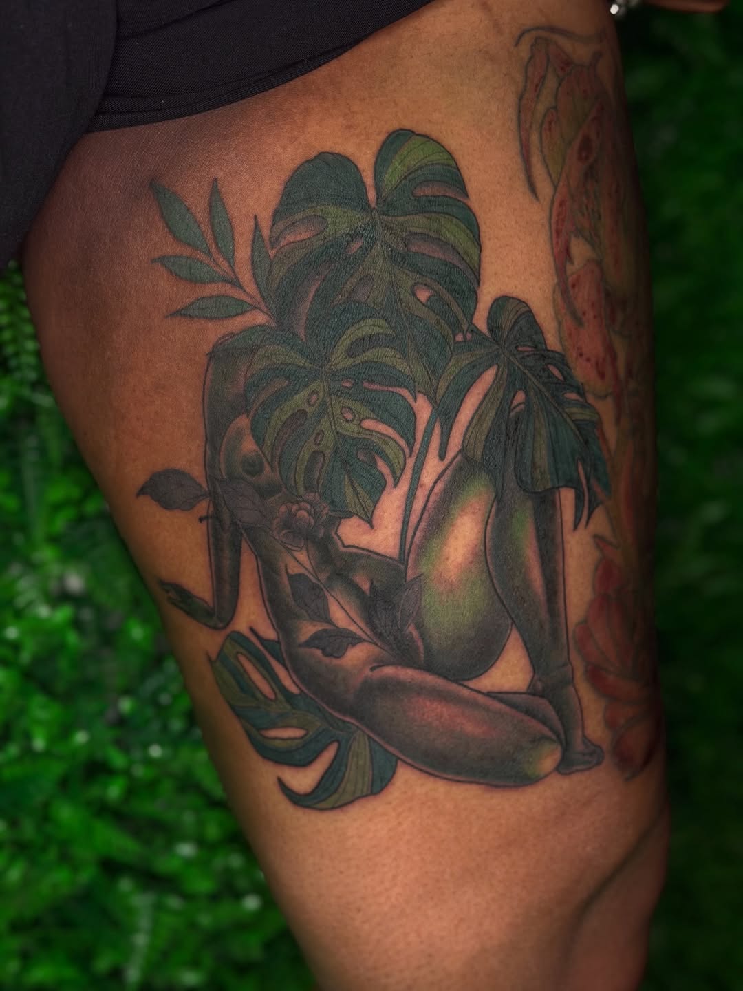 Tattoo by @godqueenkairoh β realism, black_and_grey