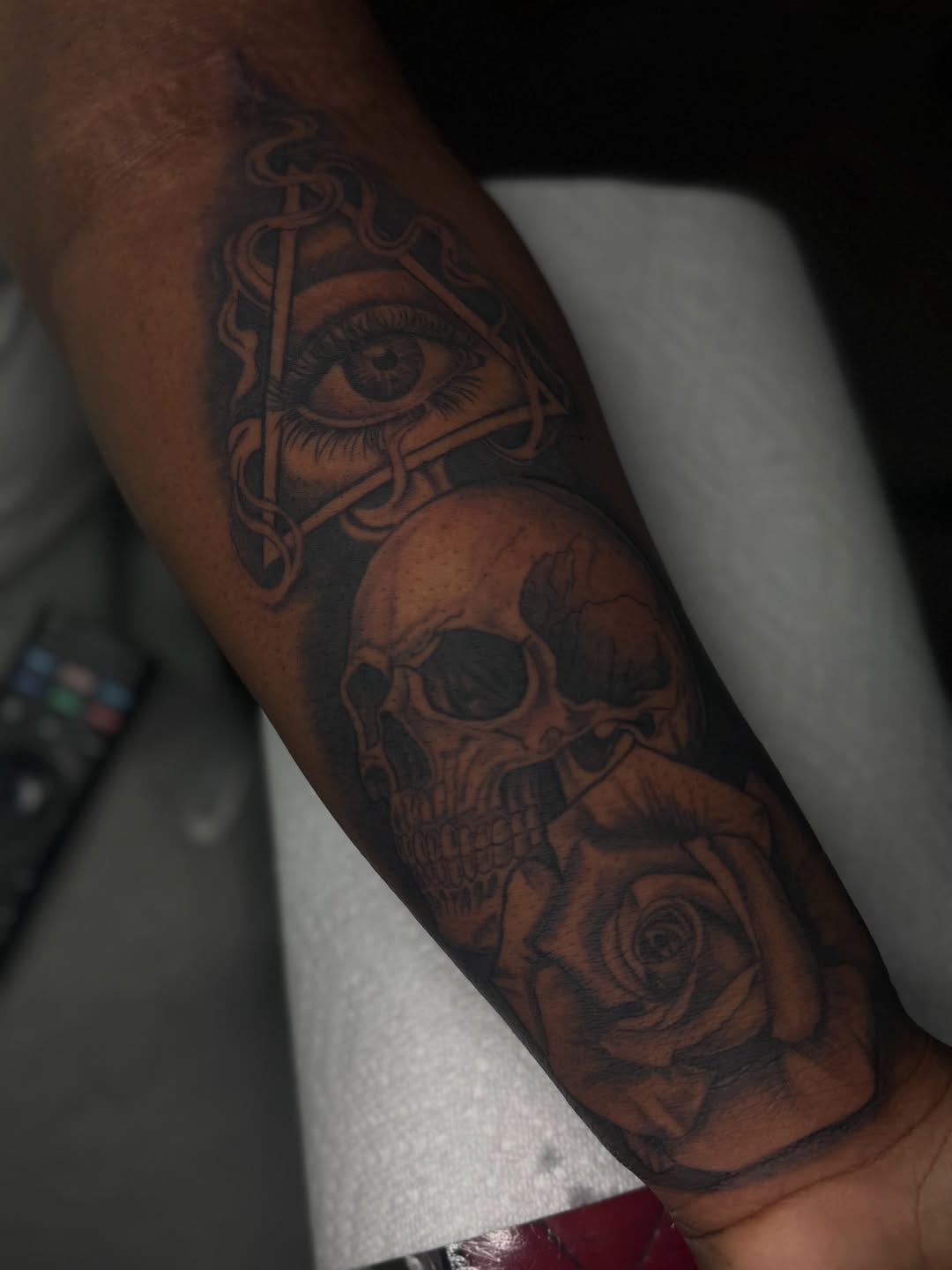 Tattoo by @godqueenkairoh β black_and_grey, realism