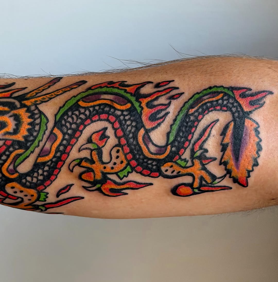 Tattoo by @plantstaretattoo โ american_traditional, illustrative