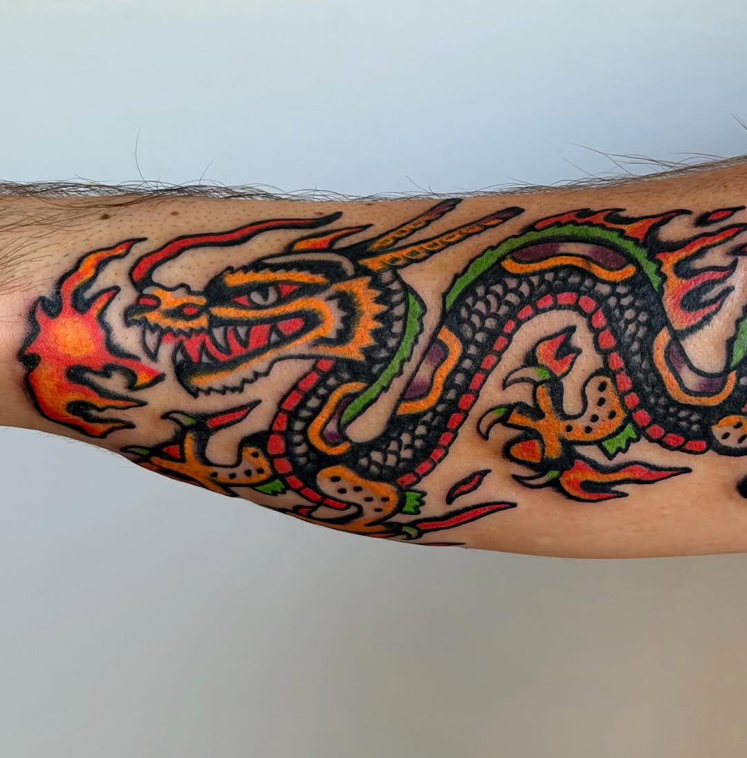 Tattoo by @plantstaretattoo โ american_traditional, illustrative