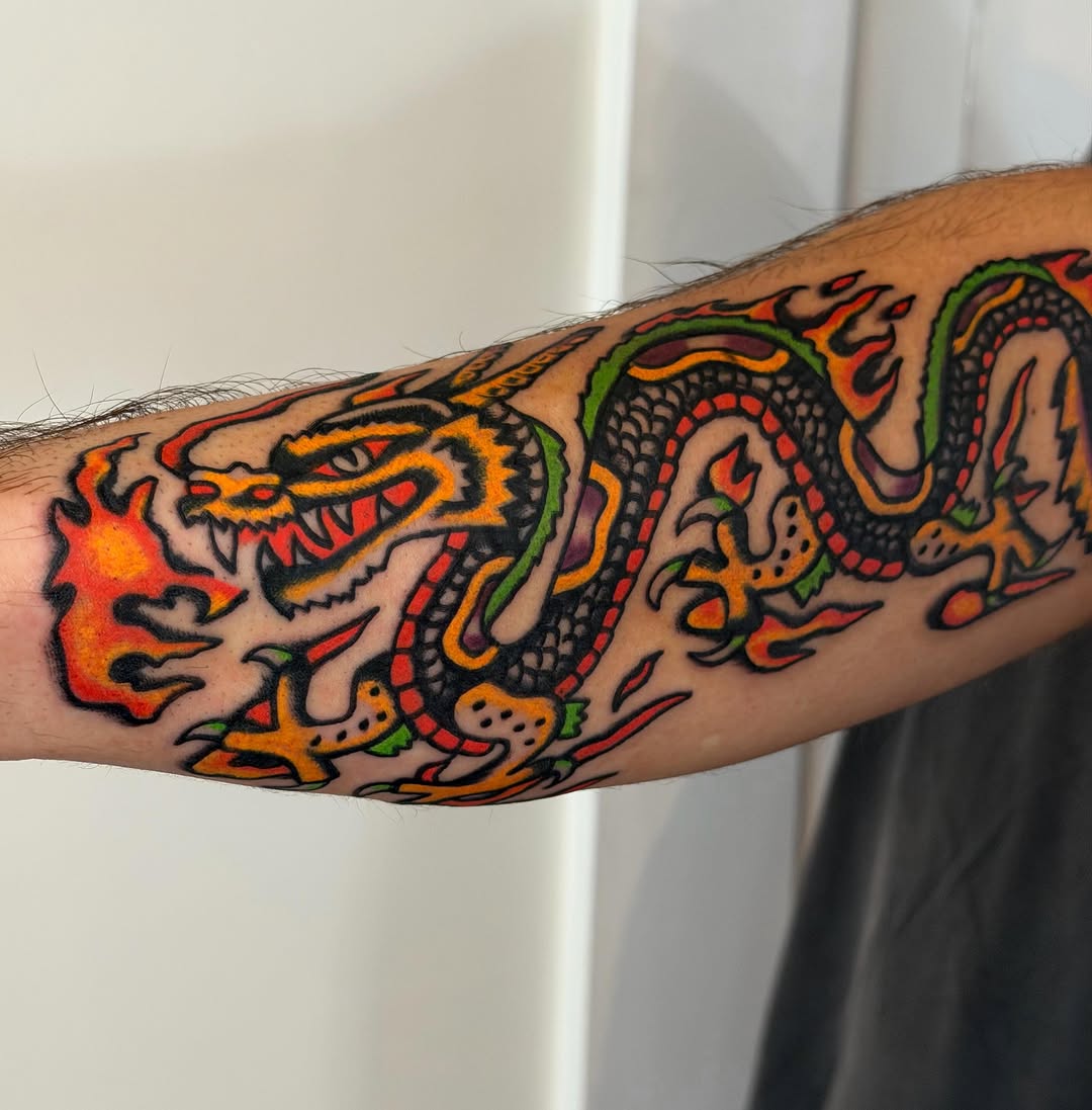 Tattoo by @plantstaretattoo โ american_traditional, illustrative