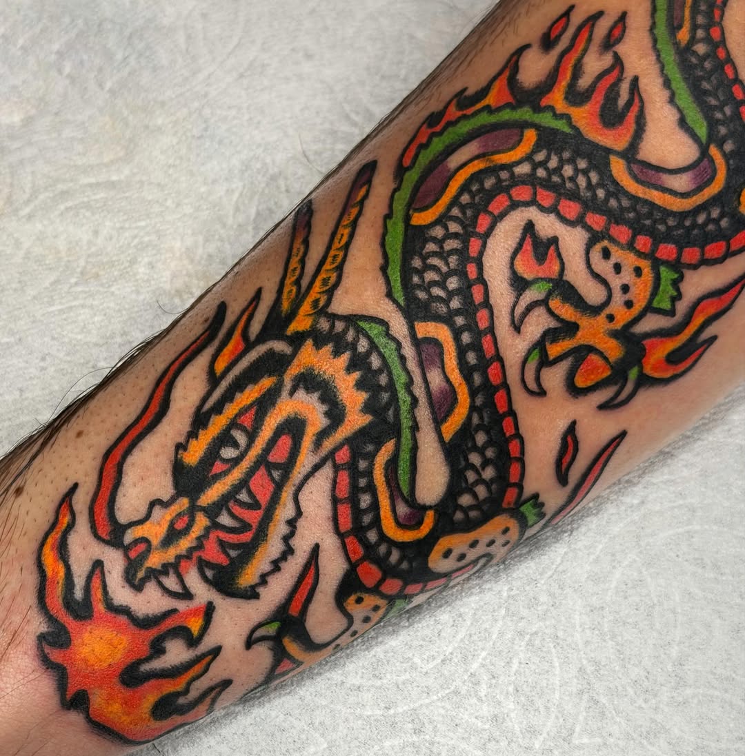 Tattoo by @plantstaretattoo โ american_traditional, illustrative