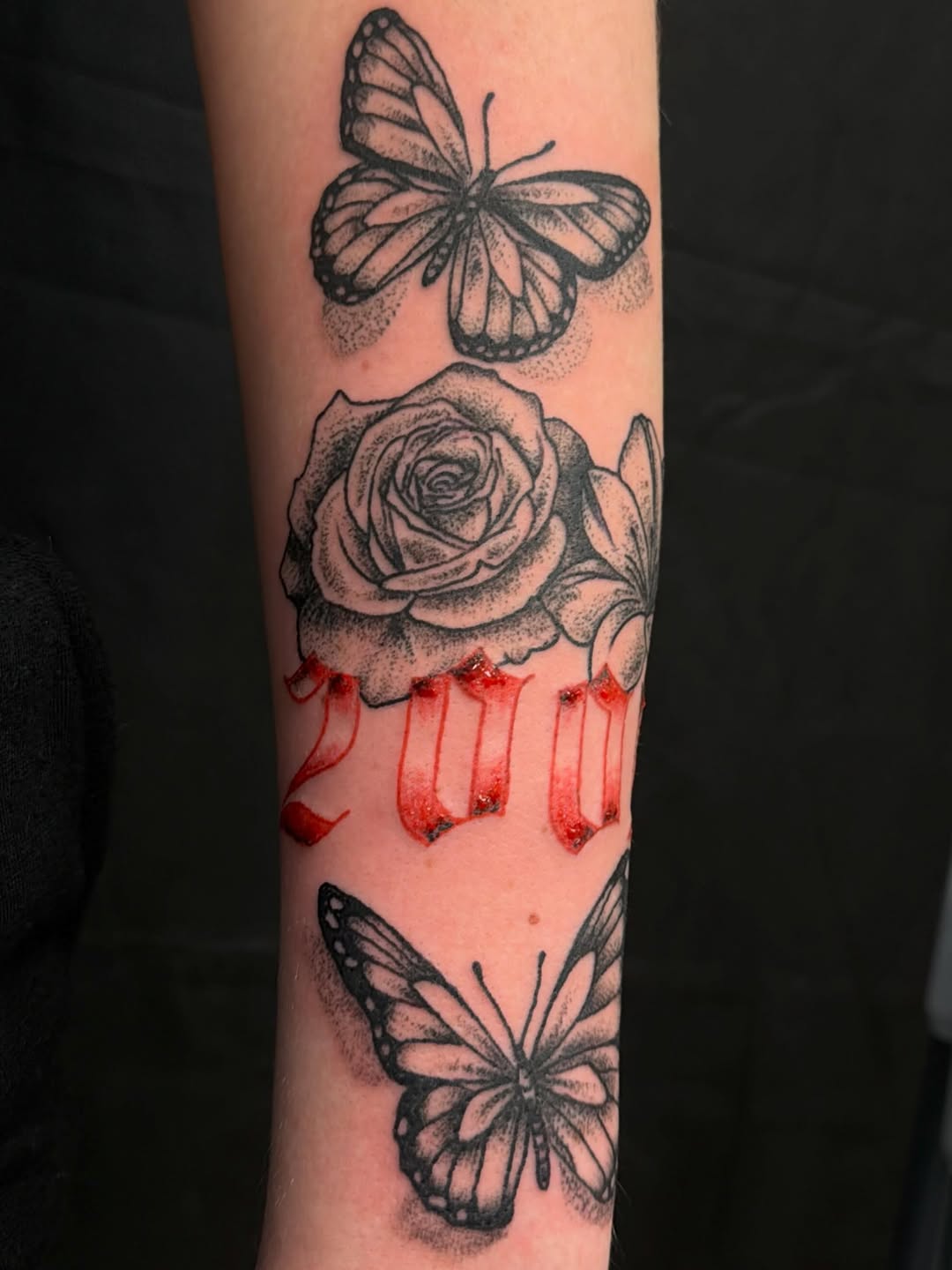 Tattoo by @corteztattoozz — dotwork