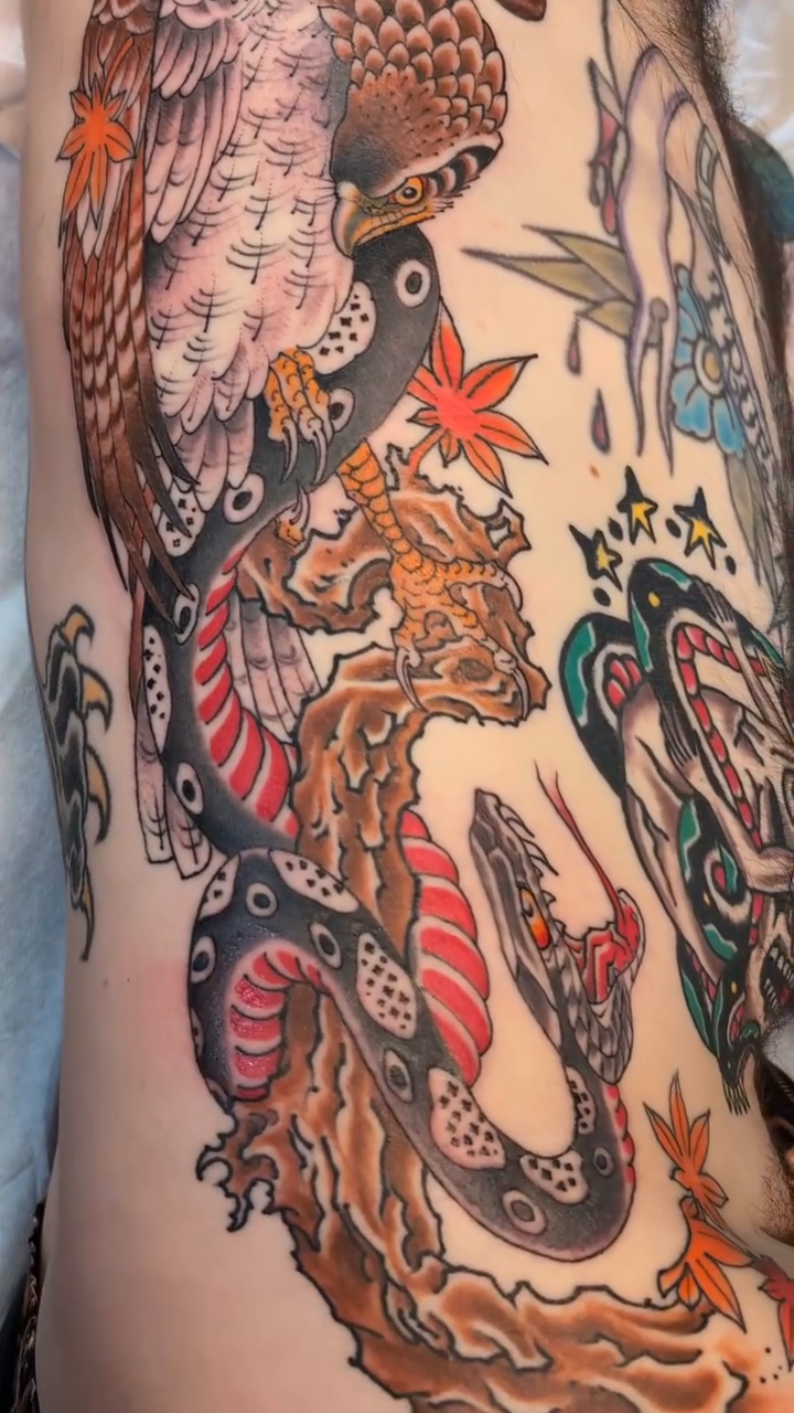 Tattoo by @bryankachel — japanese_irezumi, neo_traditional