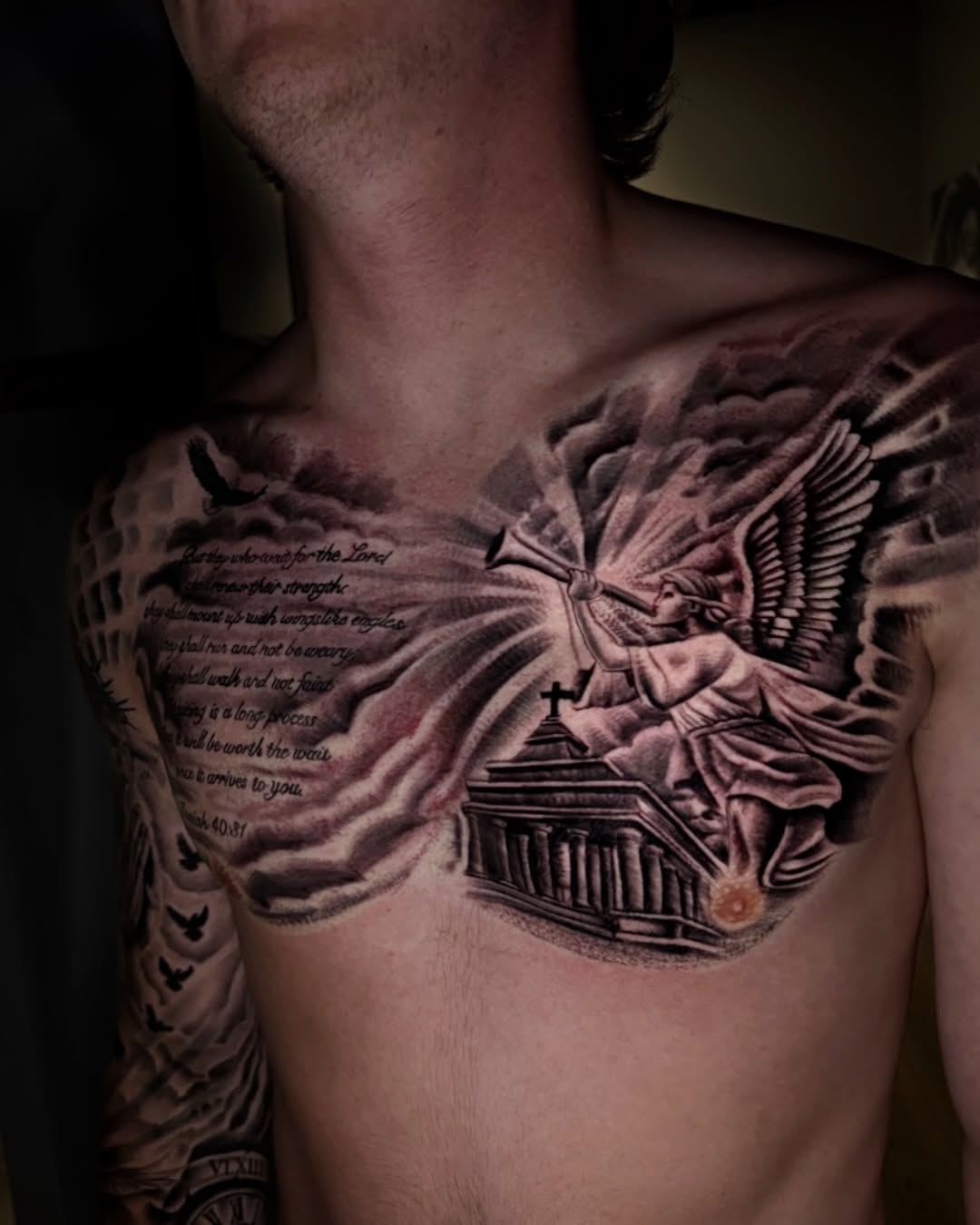 Tattoo by @tattedbyhenryfuentes — black_and_grey, realism