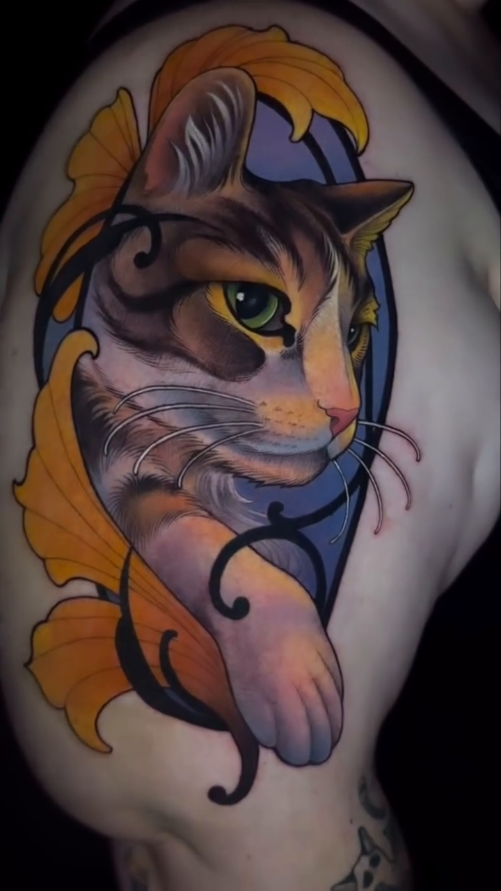 Tattoo by @stephanieheffrontattoos β realism, neo_traditional