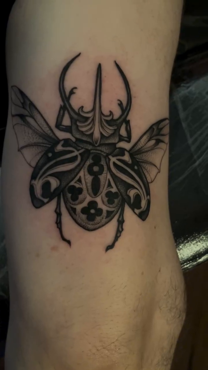 Tattoo by @jacobkearney — black_and_grey, illustrative