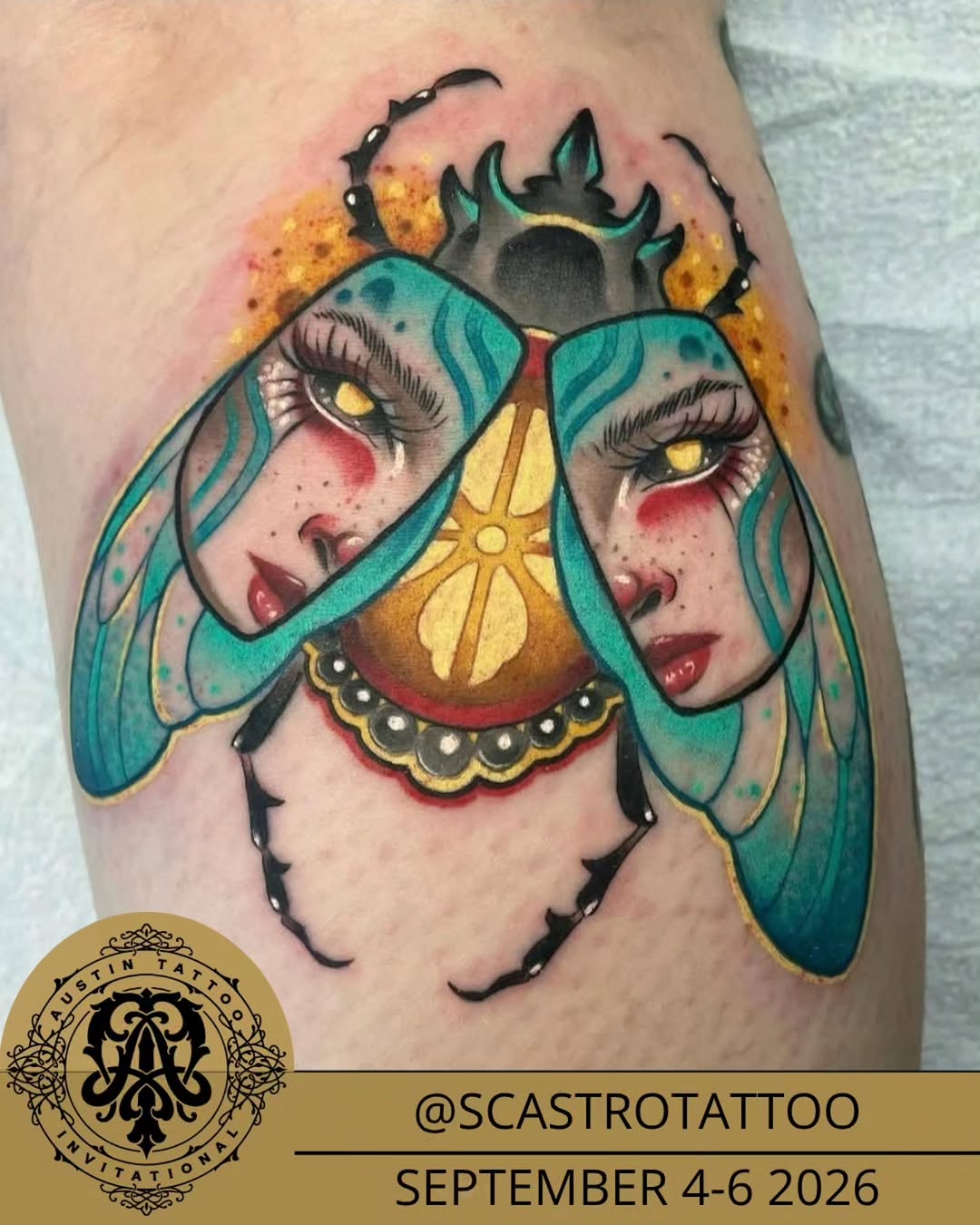 Tattoo by @scastrotattoo — neo_traditional, realism