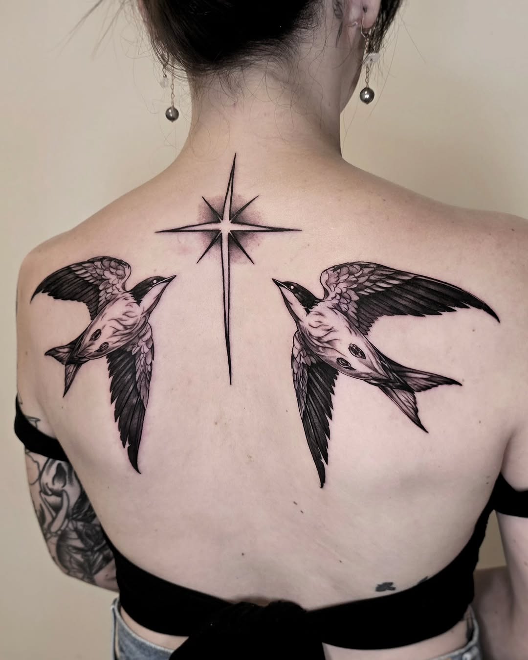Tattoo by @zombrietattoos — illustrative, black_and_grey