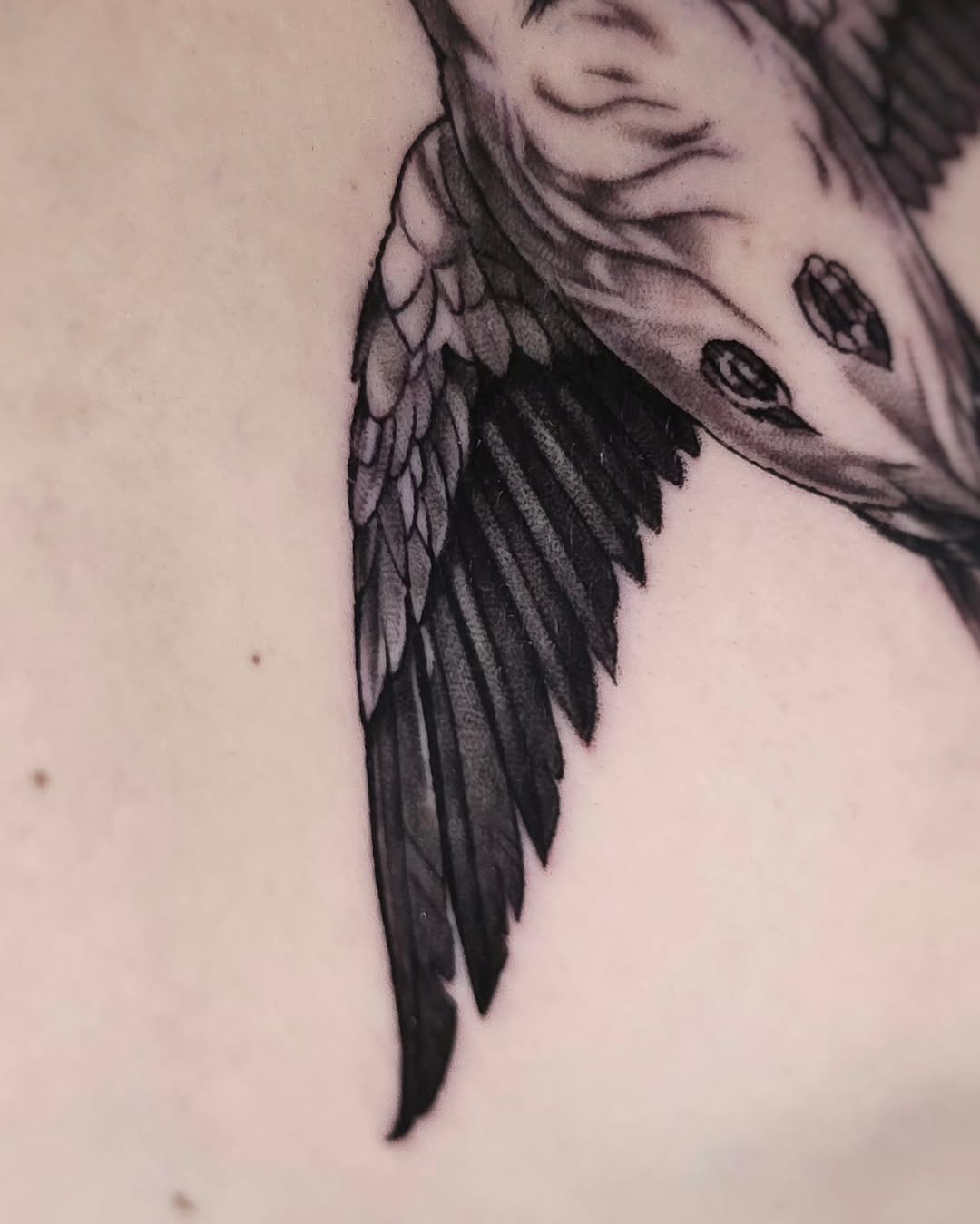 Tattoo by @zombrietattoos — black_and_grey, realism