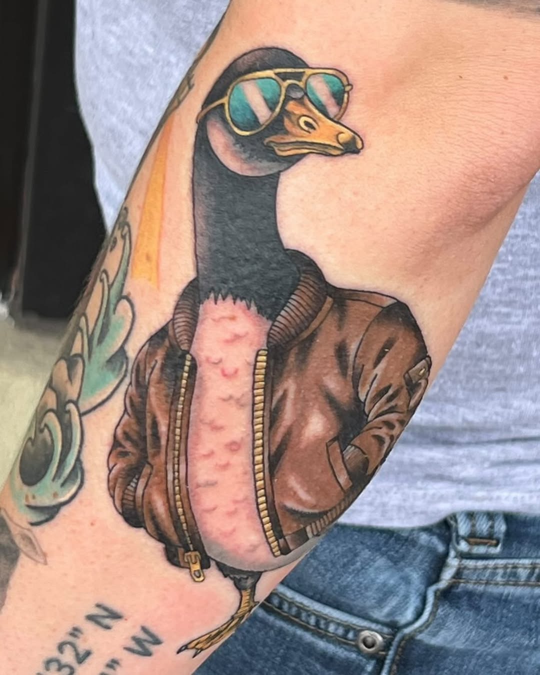 Tattoo by @necromandymods โ new_school, realism