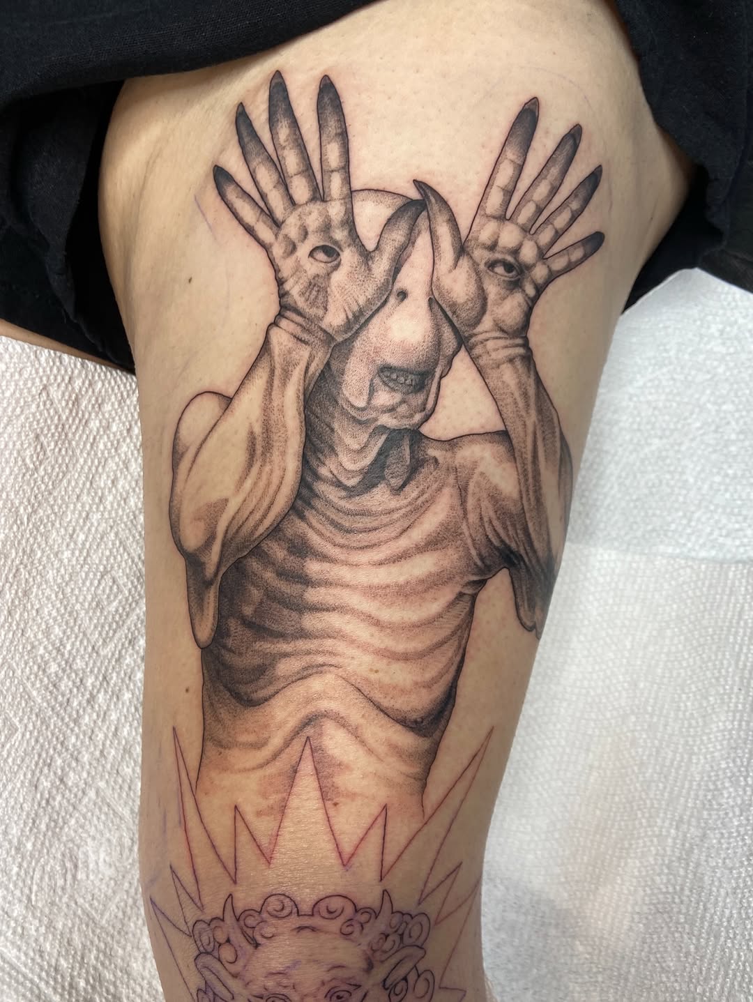 Tattoo by @blairrydell โ black_and_grey, realism