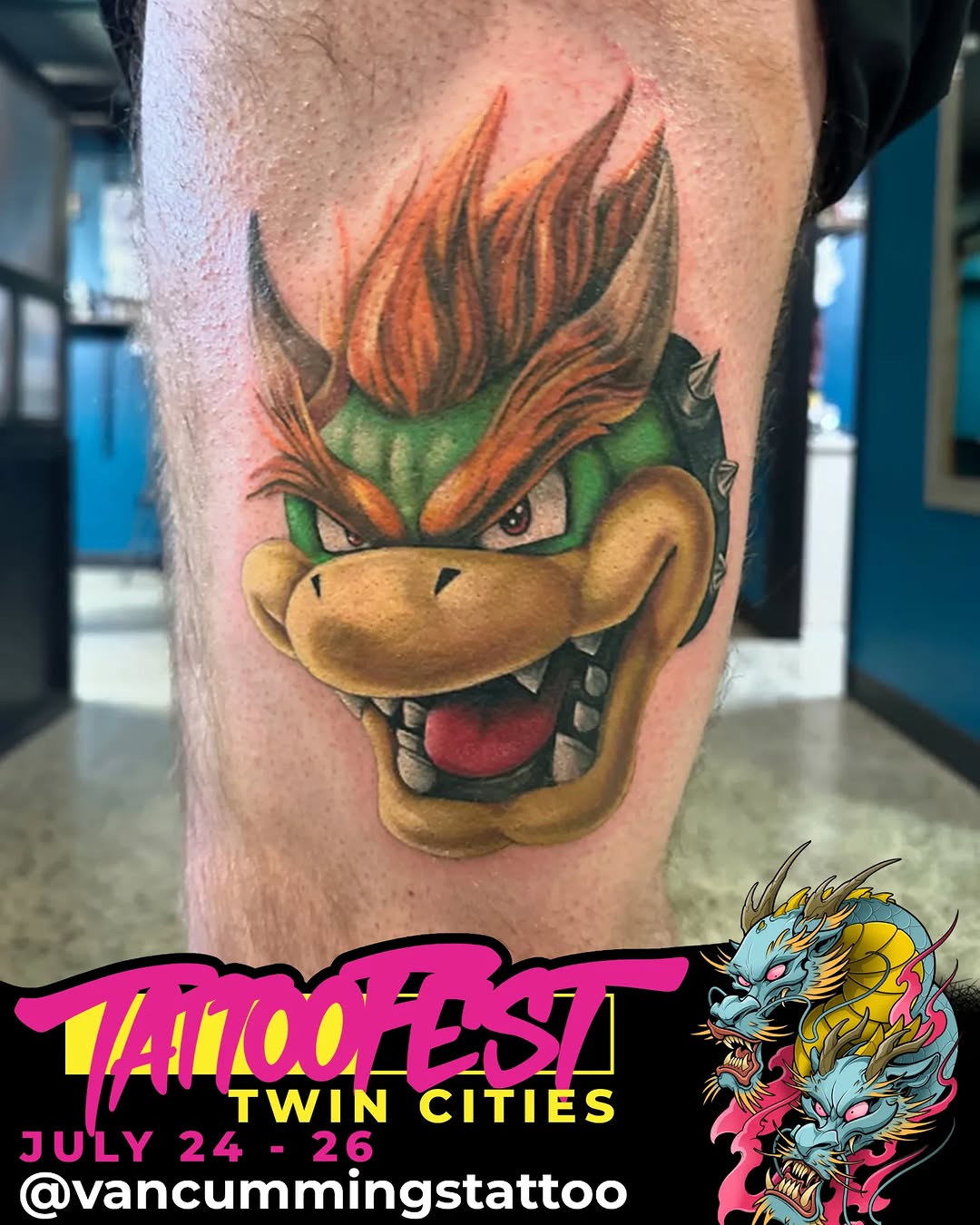 Tattoo by @vancummingstattoo β new_school, anime