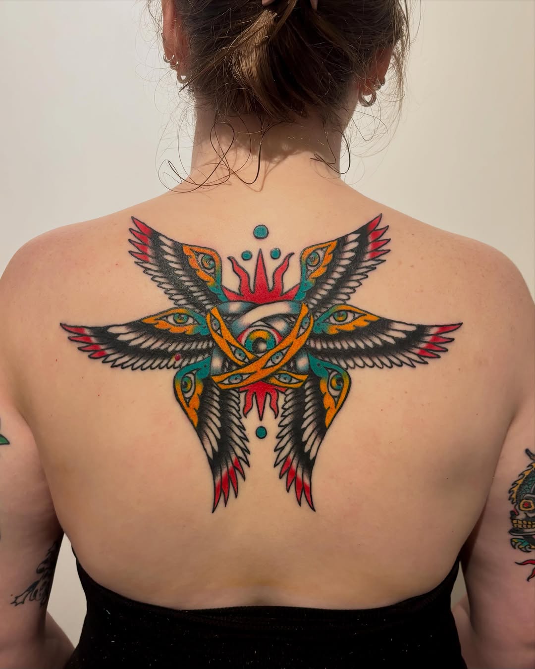 Tattoo by @tiaxcave — american_traditional, illustrative