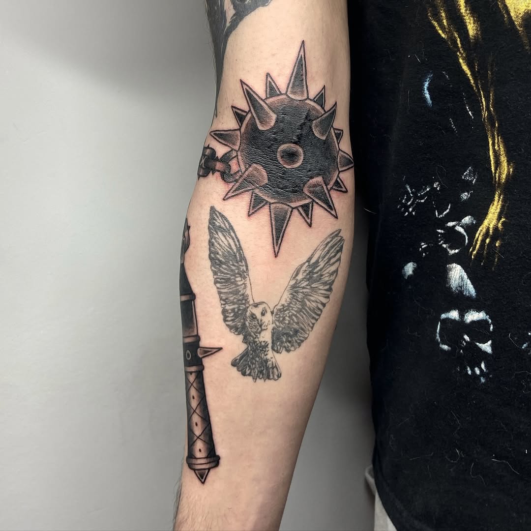 Tattoo by @ilenadoodles β black_and_grey, realism