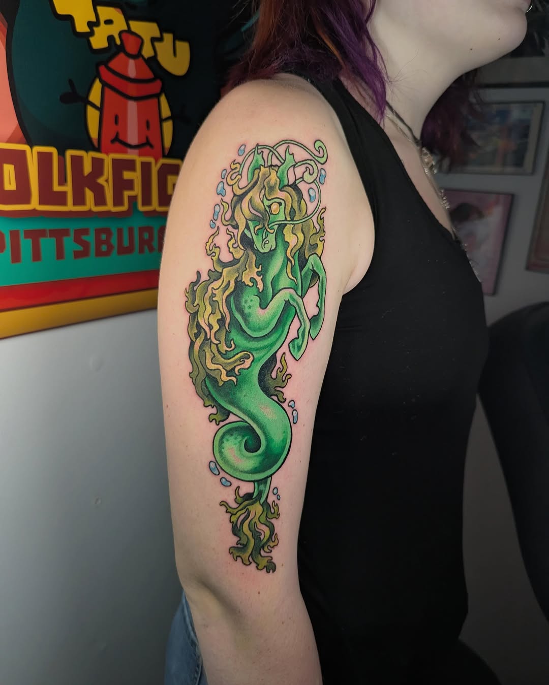 Tattoo by @folkfigment — new_school