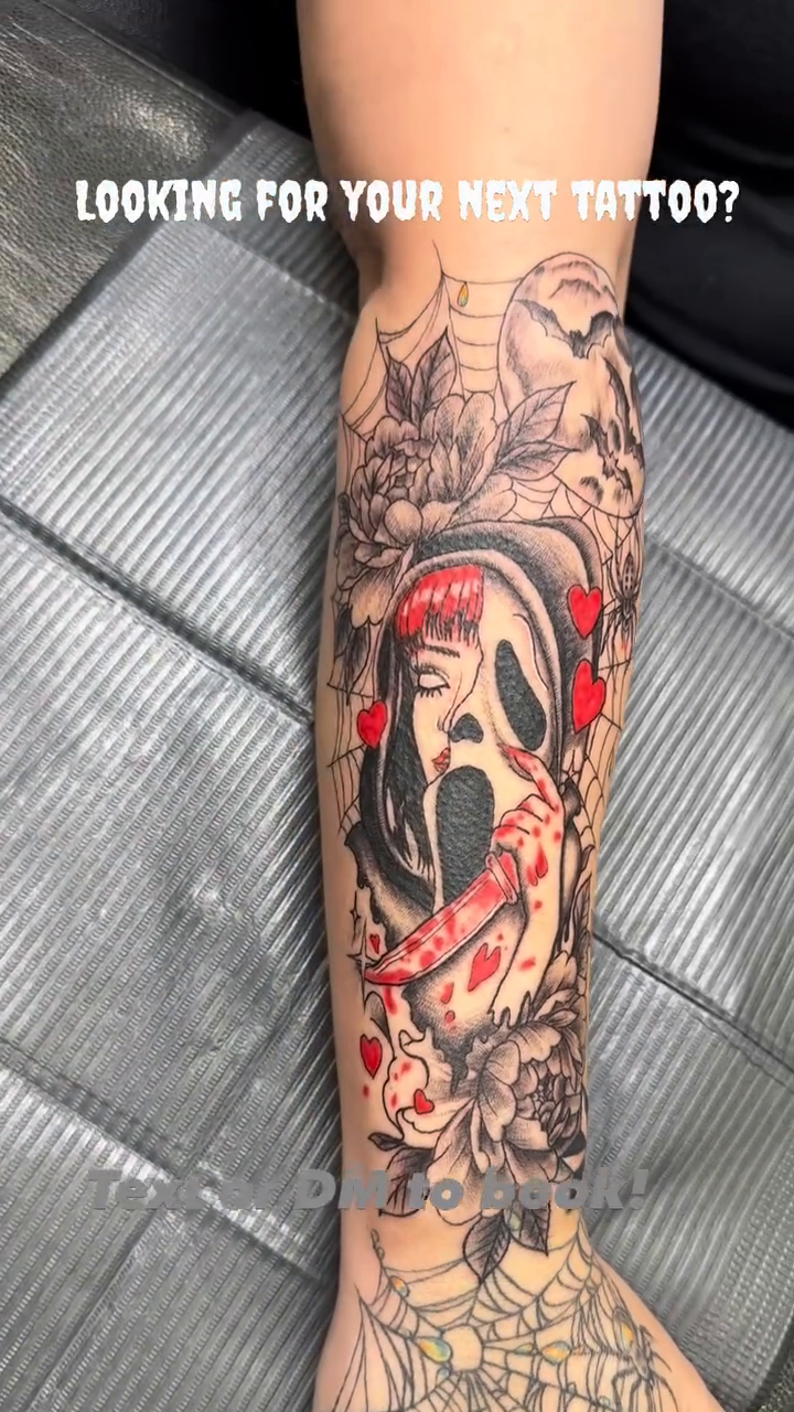 Tattoo by @sk88pierce — dark_realism