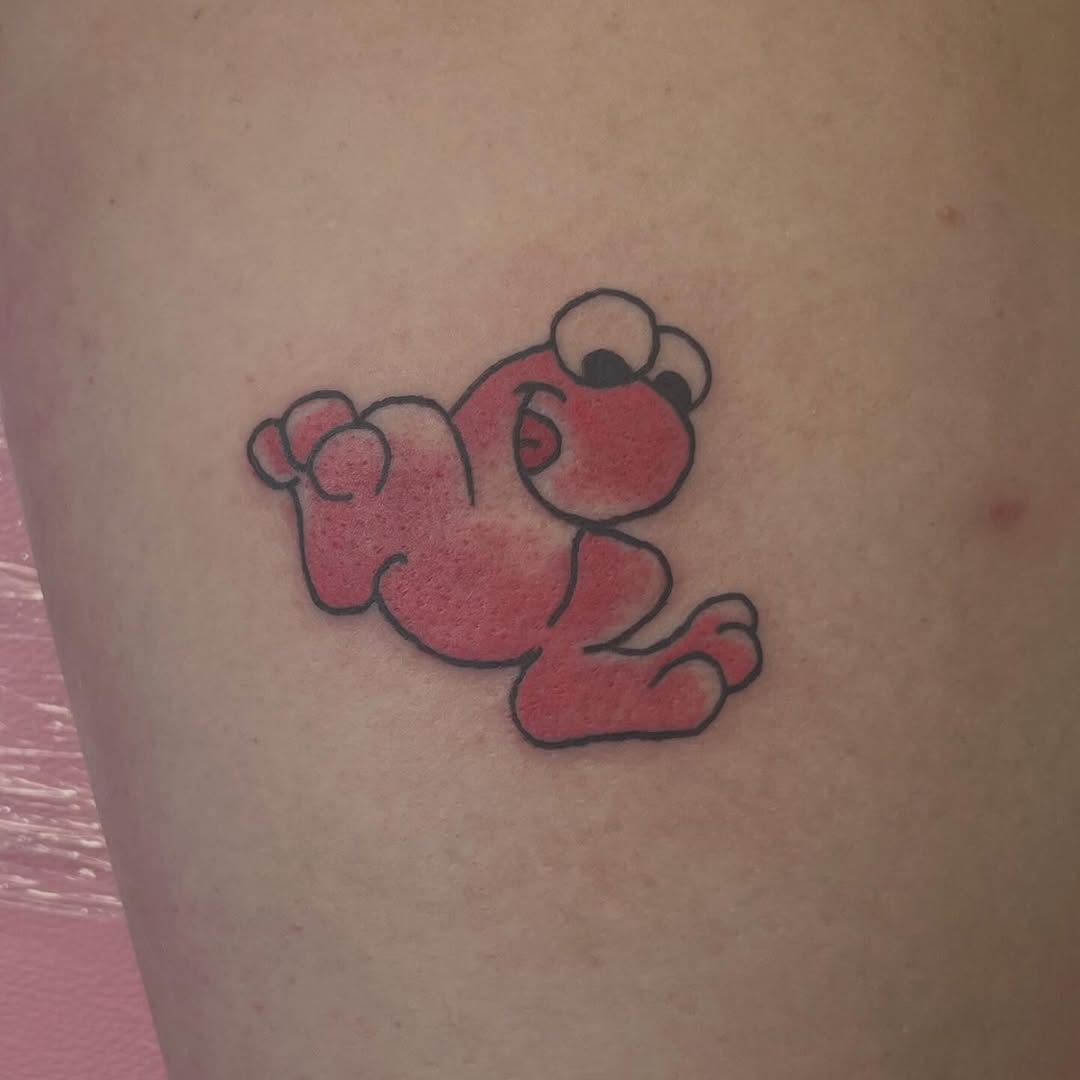 Tattoo by @cocoakiwis — anime