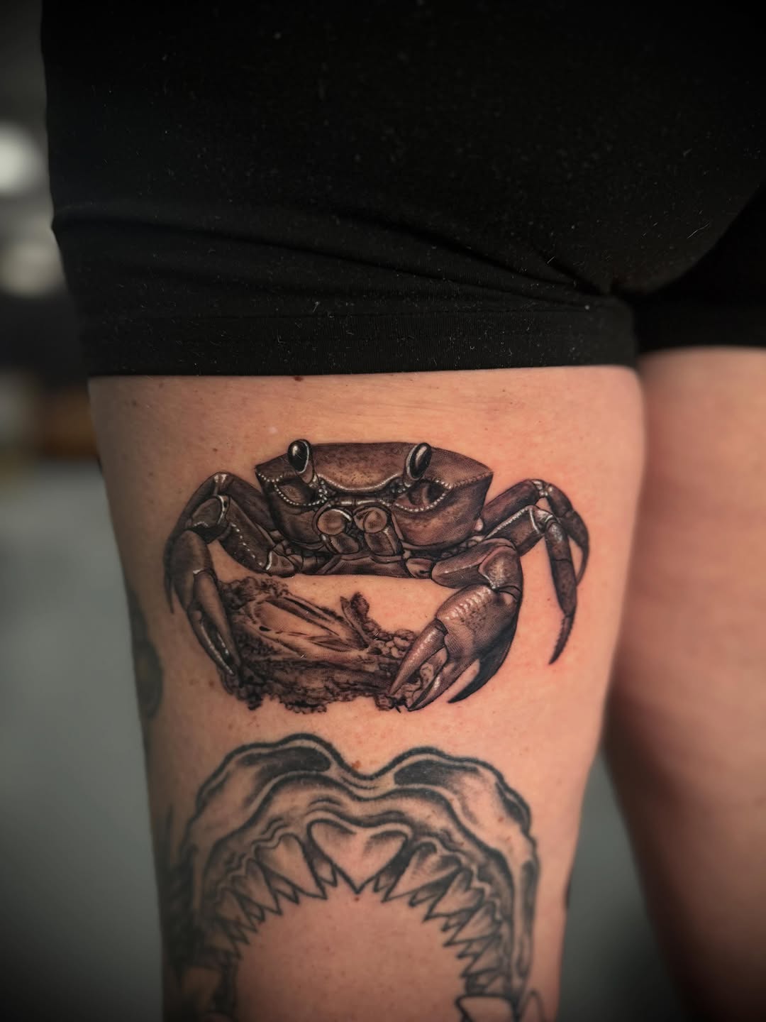 Tattoo by @chino_inks โ realism, black_and_grey