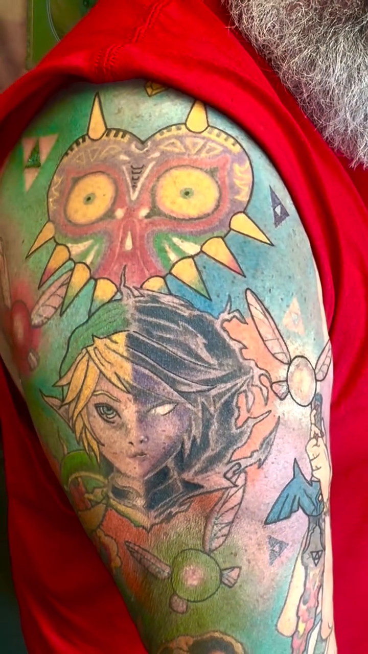 Tattoo by @spugstattoo — anime