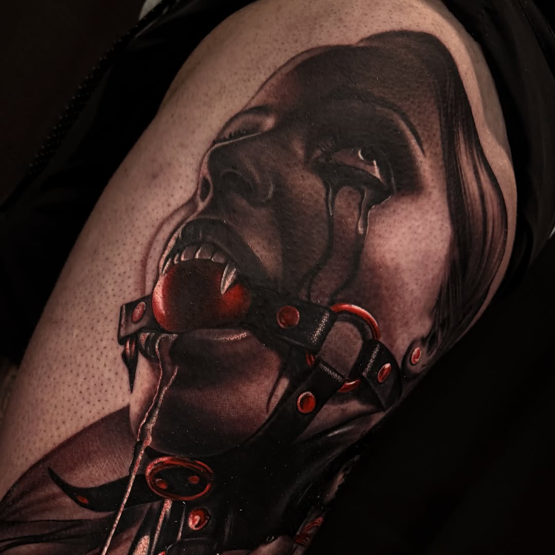 Tattoo by @dakcasetattoos — dark_realism