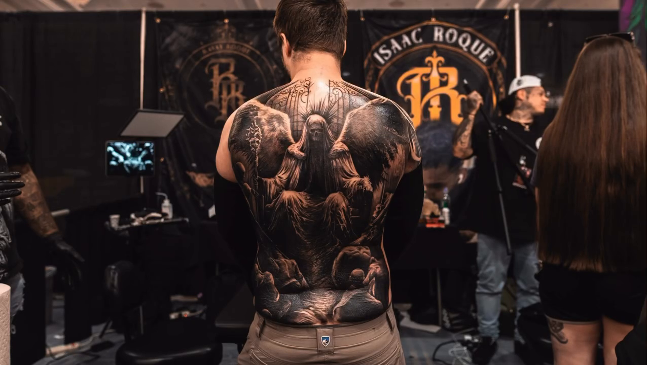 Tattoo by @tattoo_ravay — black_and_grey, realism