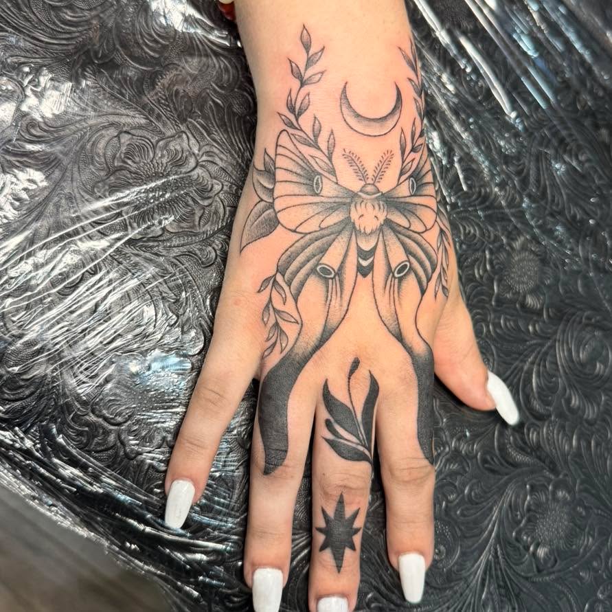 Tattoo by @artby_destiny_ — illustrative, black_and_grey